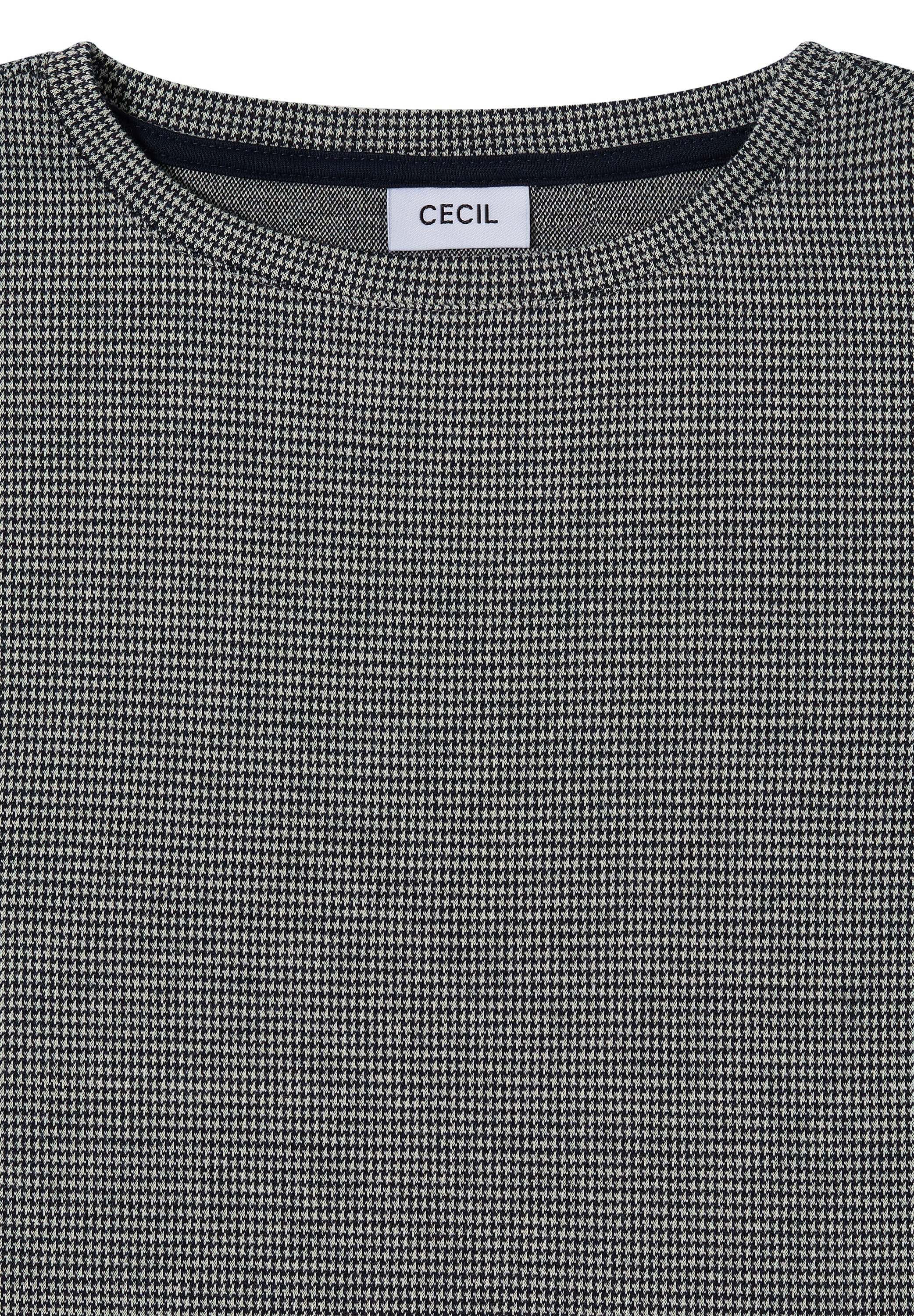 Cecil Langarmshirt mit Tunnelzug am Saum