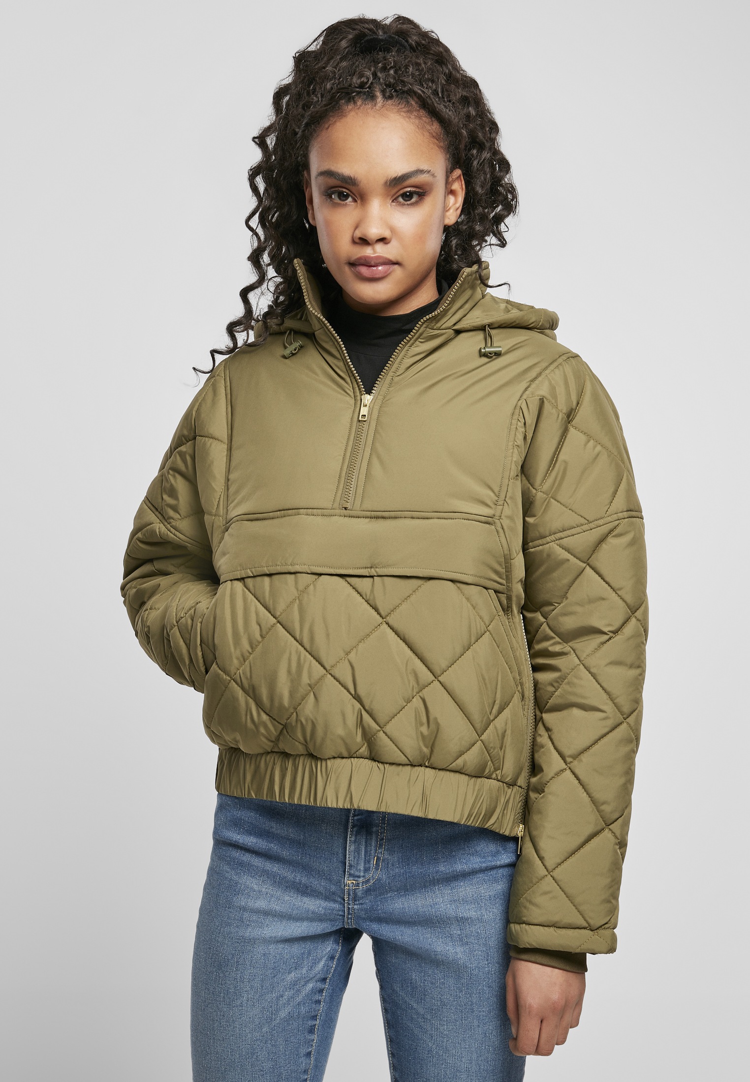 URBAN CLASSICS BAUR Pull online | Ladies St.) Winterjacke Oversized Quilted (1 »Damen Jacket«, kaufen Over Diamond