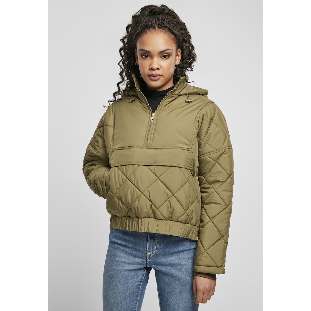 URBAN CLASSICS Winterjacke »Urban Classics Damen«, (1 St.), mit Kapuze