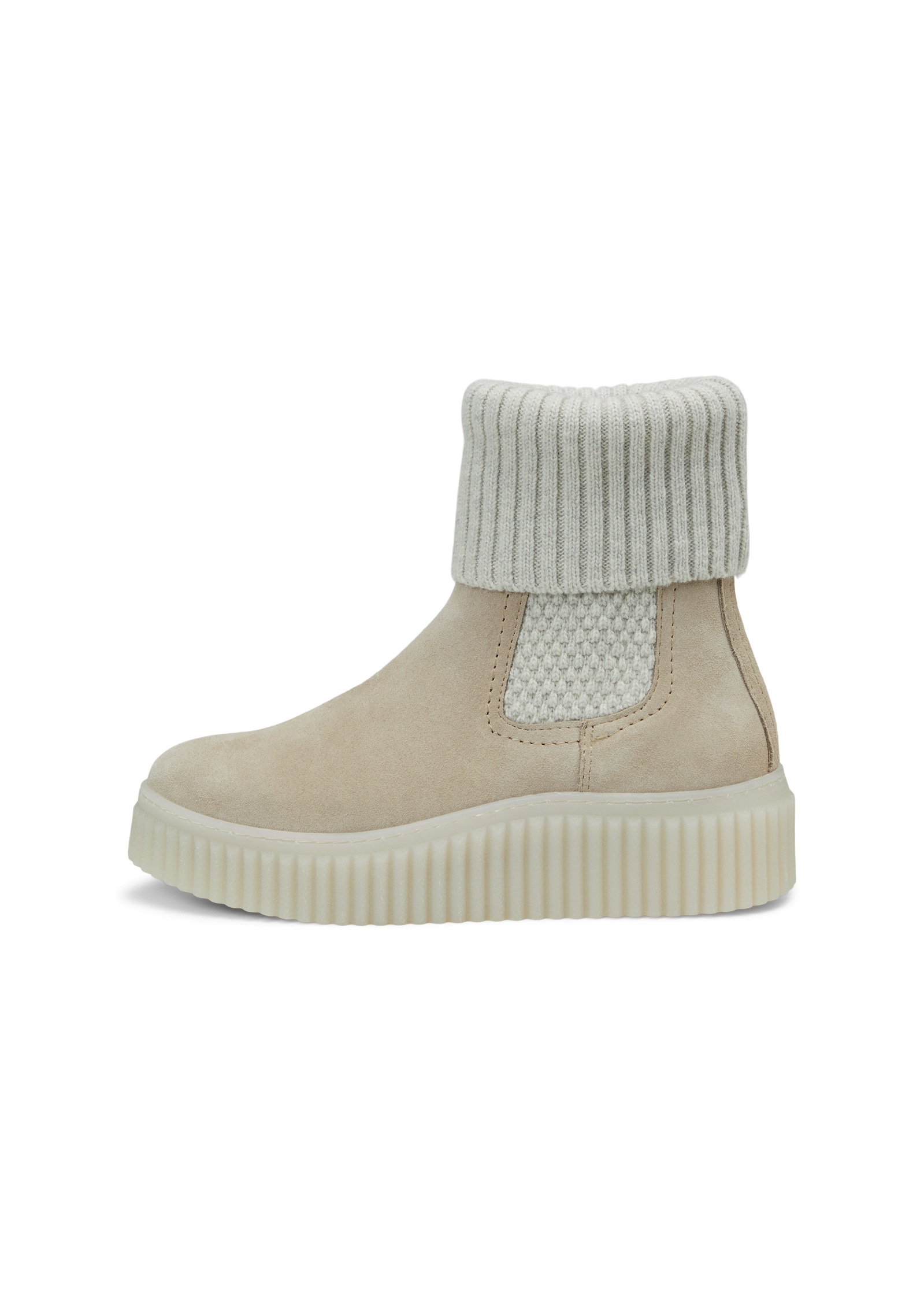 Marc O'Polo Chelseaboots »mit Strickumschlag«