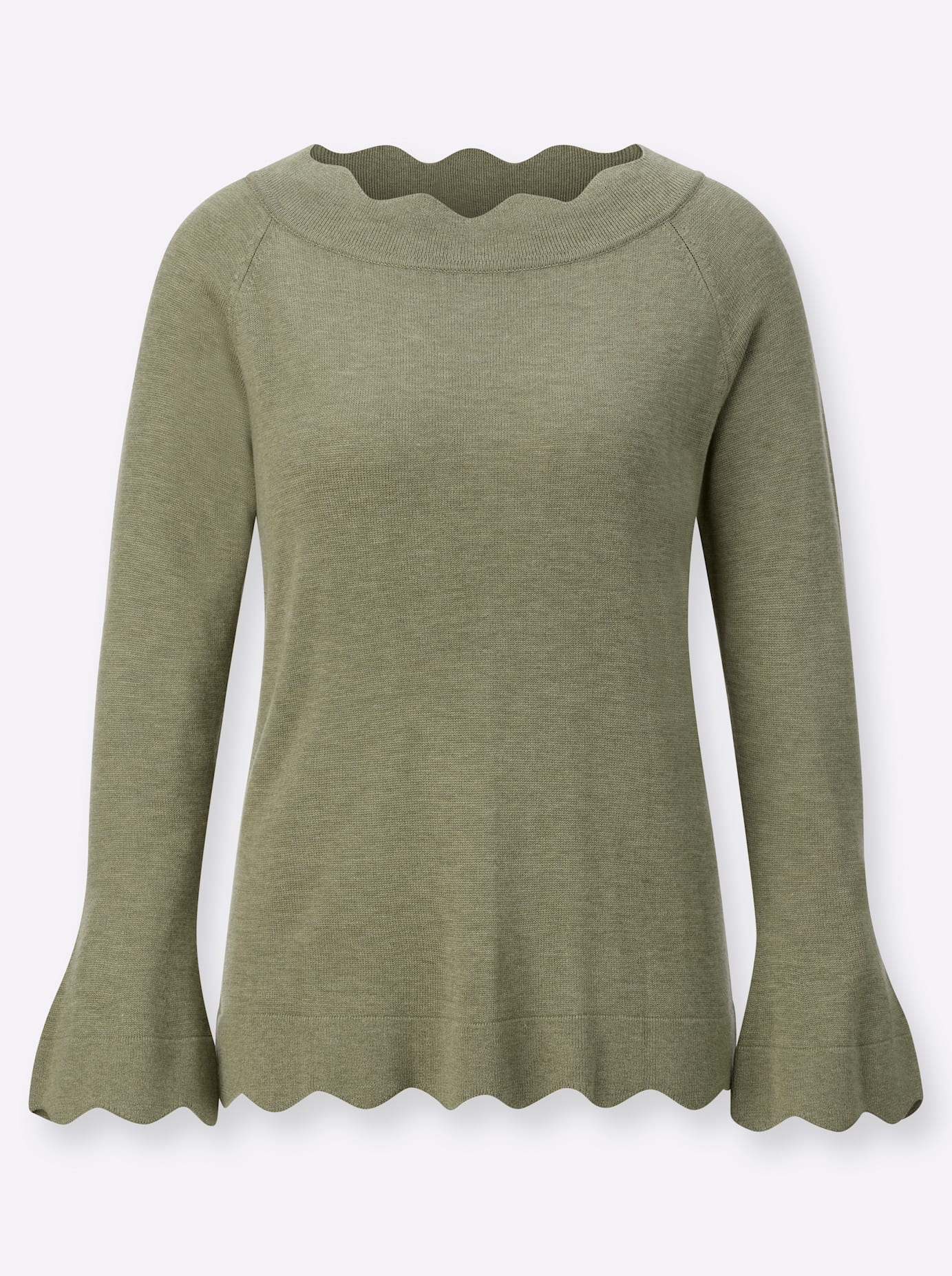 creation L Strickpullover »Woll-Mix-Pullover«