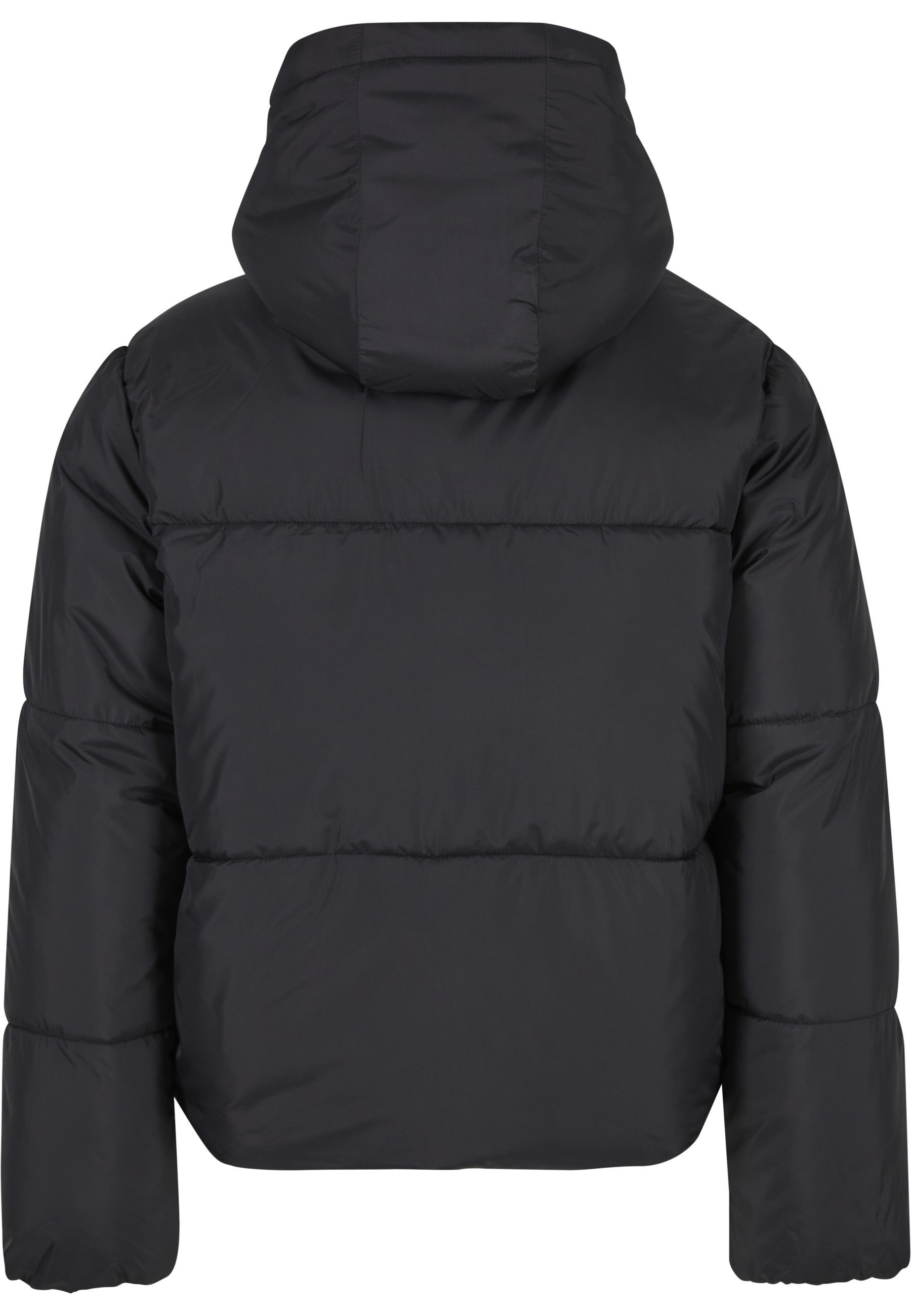 URBAN CLASSICS Winterjacke »Urban Classics Ladies Hooded Collar Puffer Jacket« 1 Stk. tlg. mit Kapuze