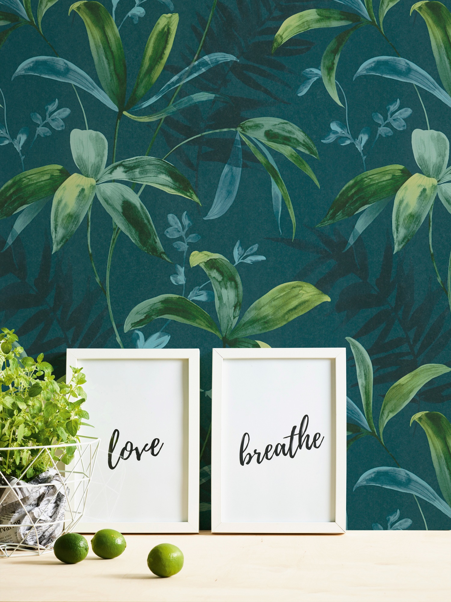 Architects Paper Vliestapete »Jungle Chic«, floral-botanisch-tropisch, Palmentapete Tapete Dschungel