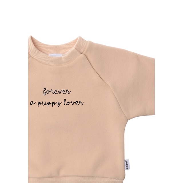 Liliput Sweatshirt »Forever a puppy lover«, aus weichem Material ▷  bestellen | BAUR