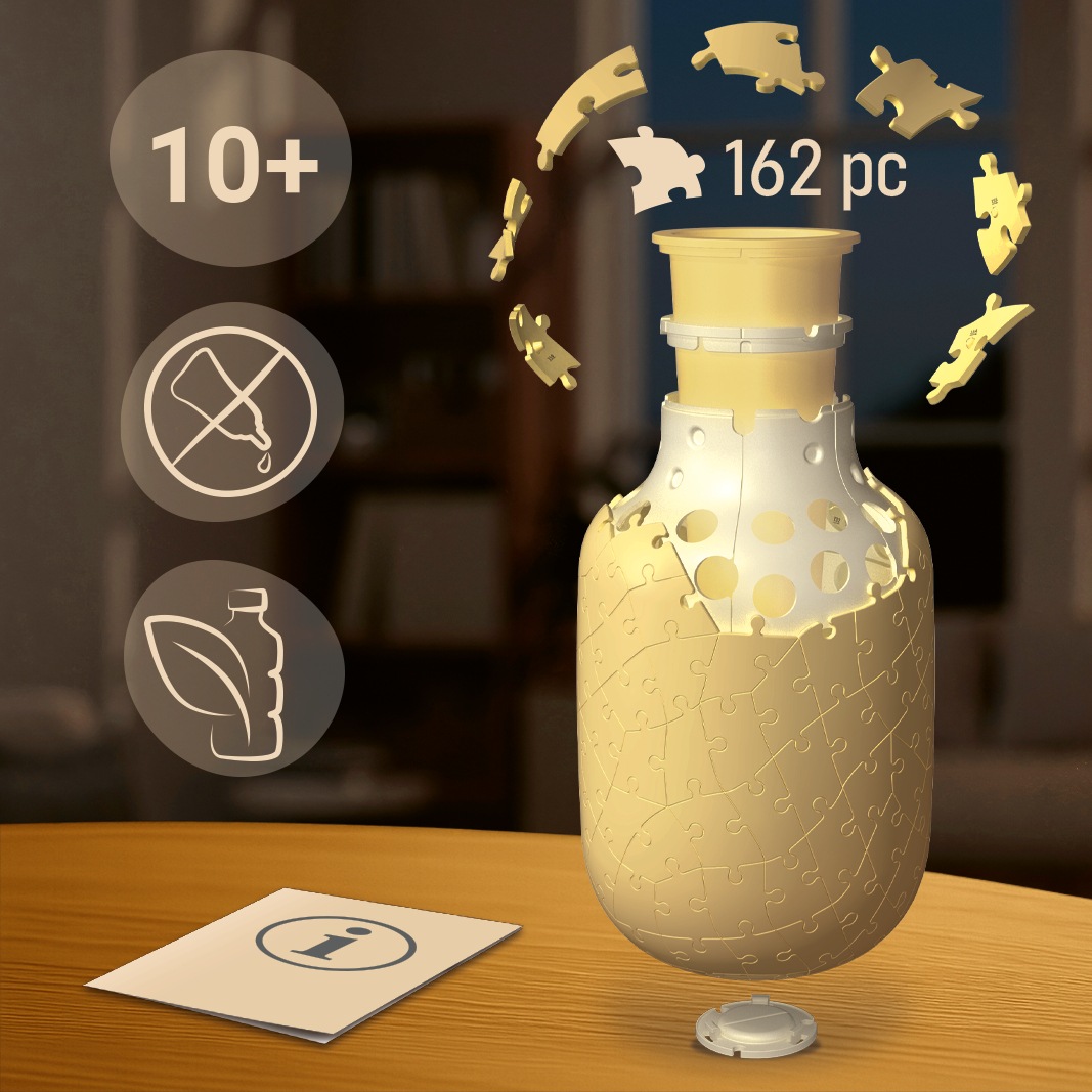 Ravensburger 3D-Puzzle »Vase Butter-Yellow« Made in Europe