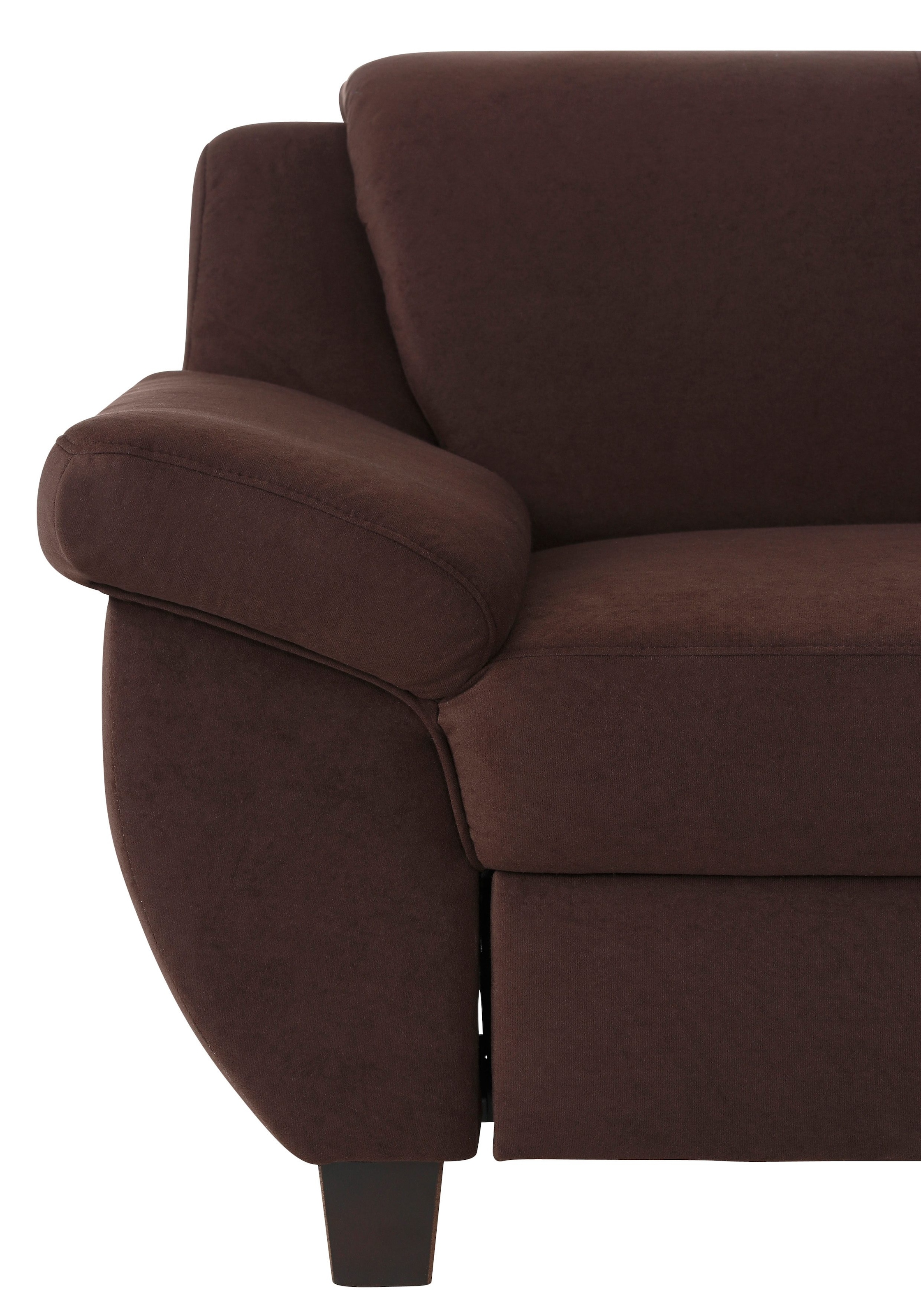 Home affaire Ecksofa »Yesterday zeitlos und elegant, bequeme Armlehnen, L-Form«, wahlweise mit Bettfunktion, auch in Cord