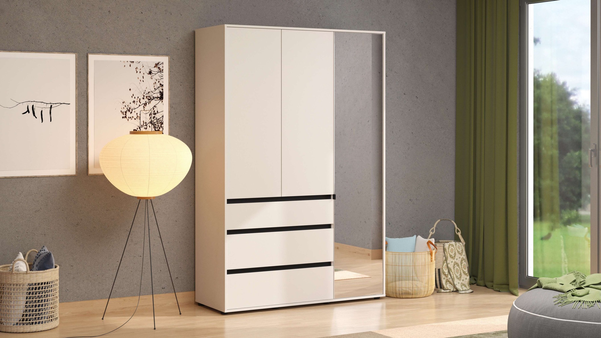INOSIGN Kleiderschrank "Corbett, grifflose Optik, FSC-zertifziert, Made in günstig online kaufen