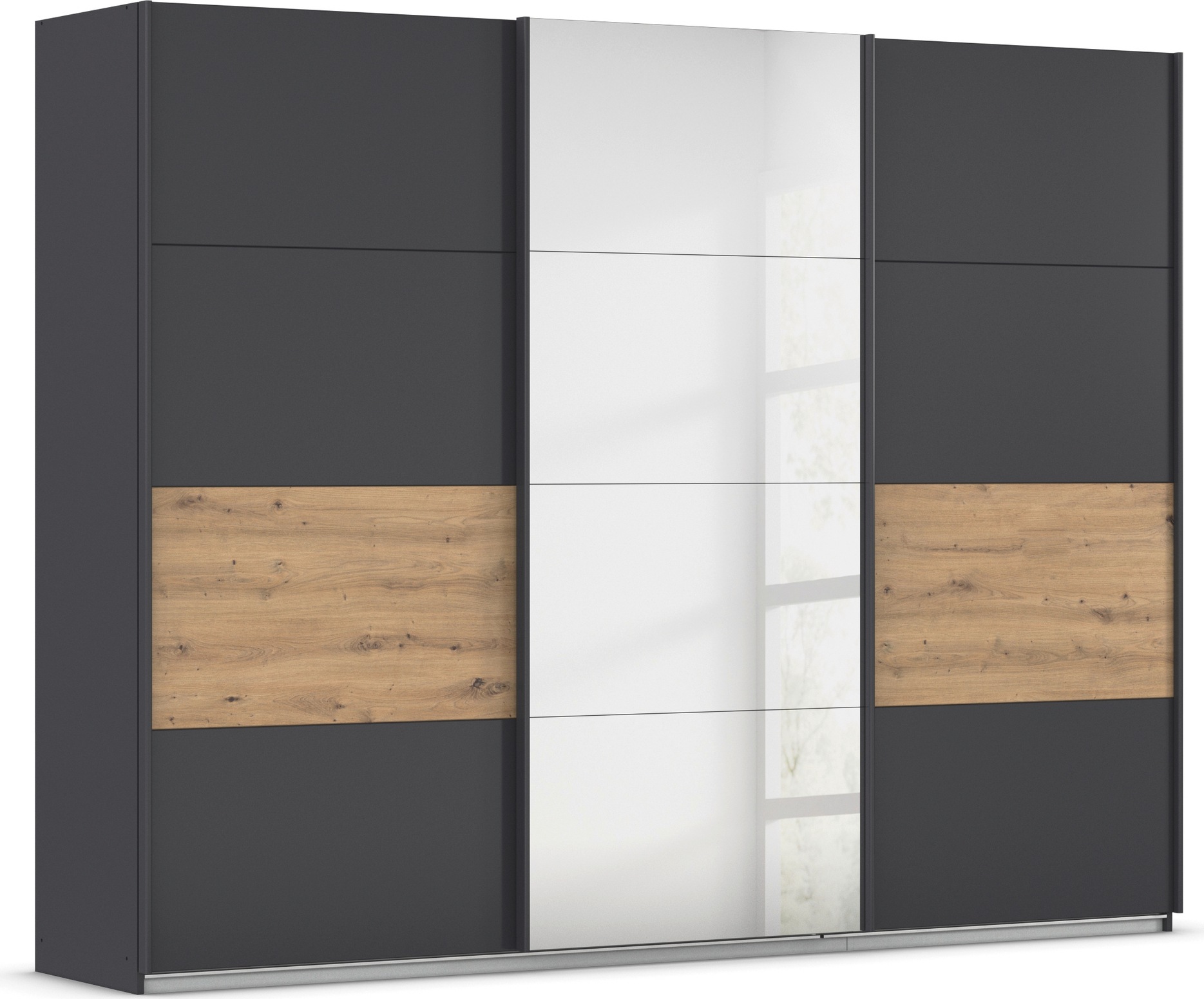 OTTO home "Mehrzweckschrank Aktenschrank Möbel Mietswohnung Schlafzimmer CORTONA" Breiten 203/271/315/360 cm, Höhen 210/229 cm, inkl. Inneneinteilung, 2 Stoffboxen extra Einlegeböden MADE IN GERMANY