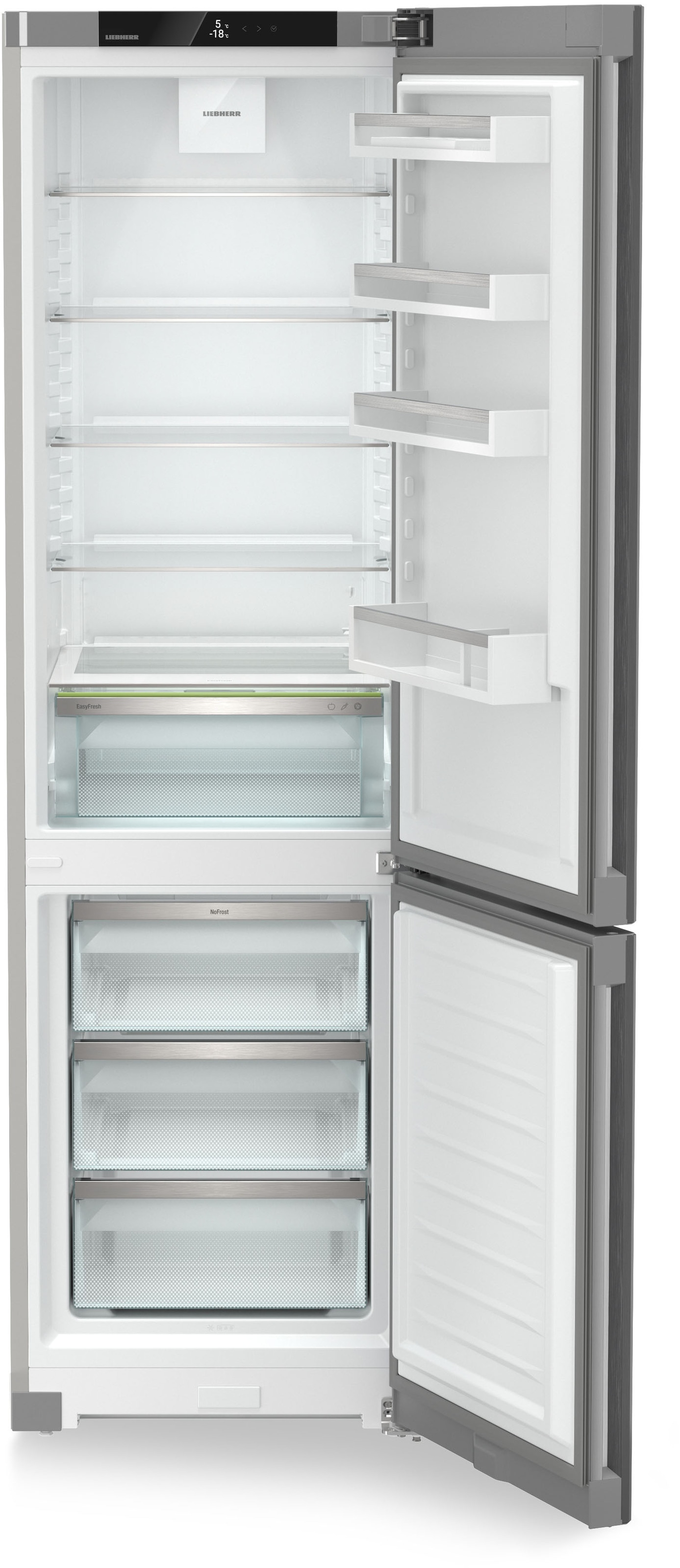 Liebherr Kühl-/Gefrierkombination »KGNsf 57Vb03_091866351« 201,5 cm hoch 59,7 cm breit 10 Jahre Herstellergarantie inkl.