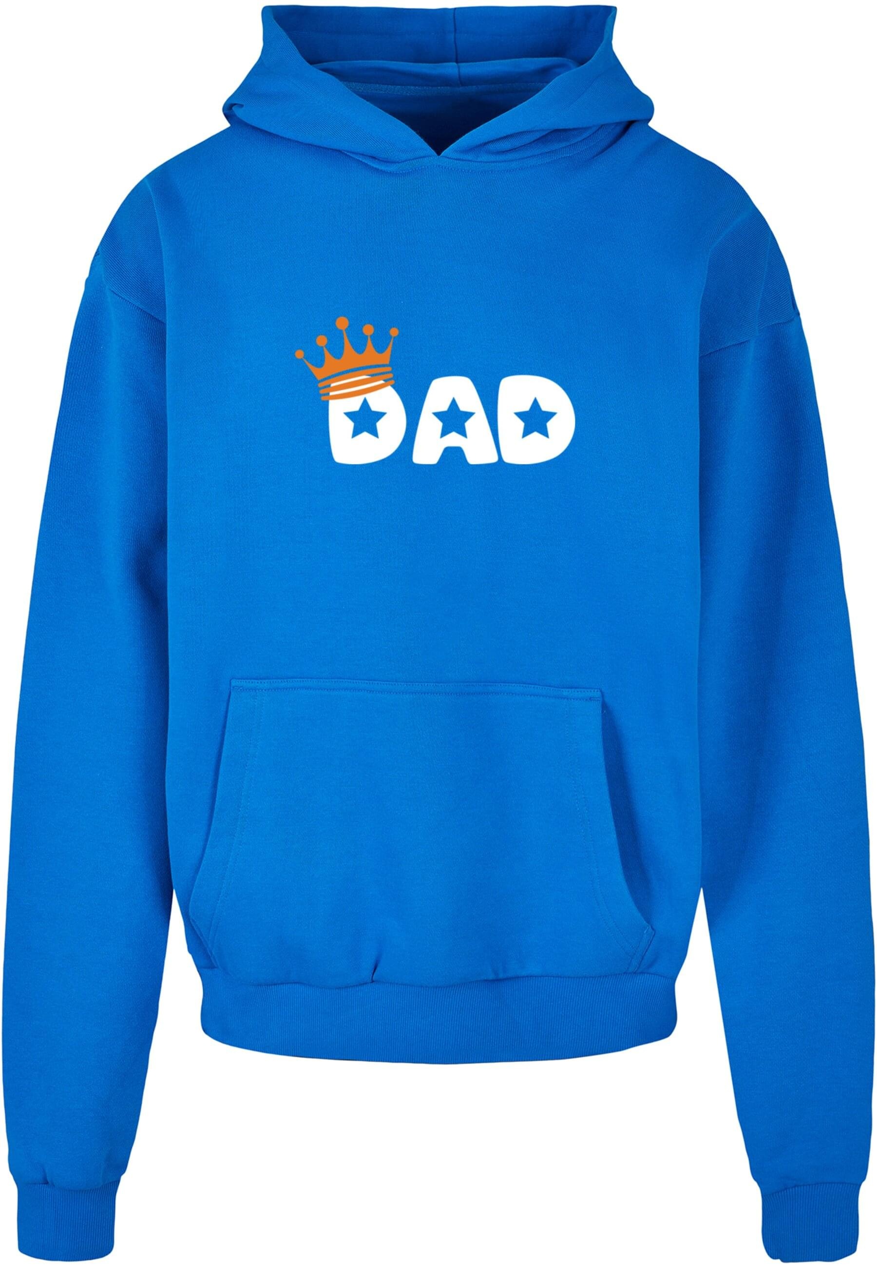 Merchcode Kapuzensweatshirt "Merchcode Herren Fathers Day - King Dad Ultra Heavy Hoody"