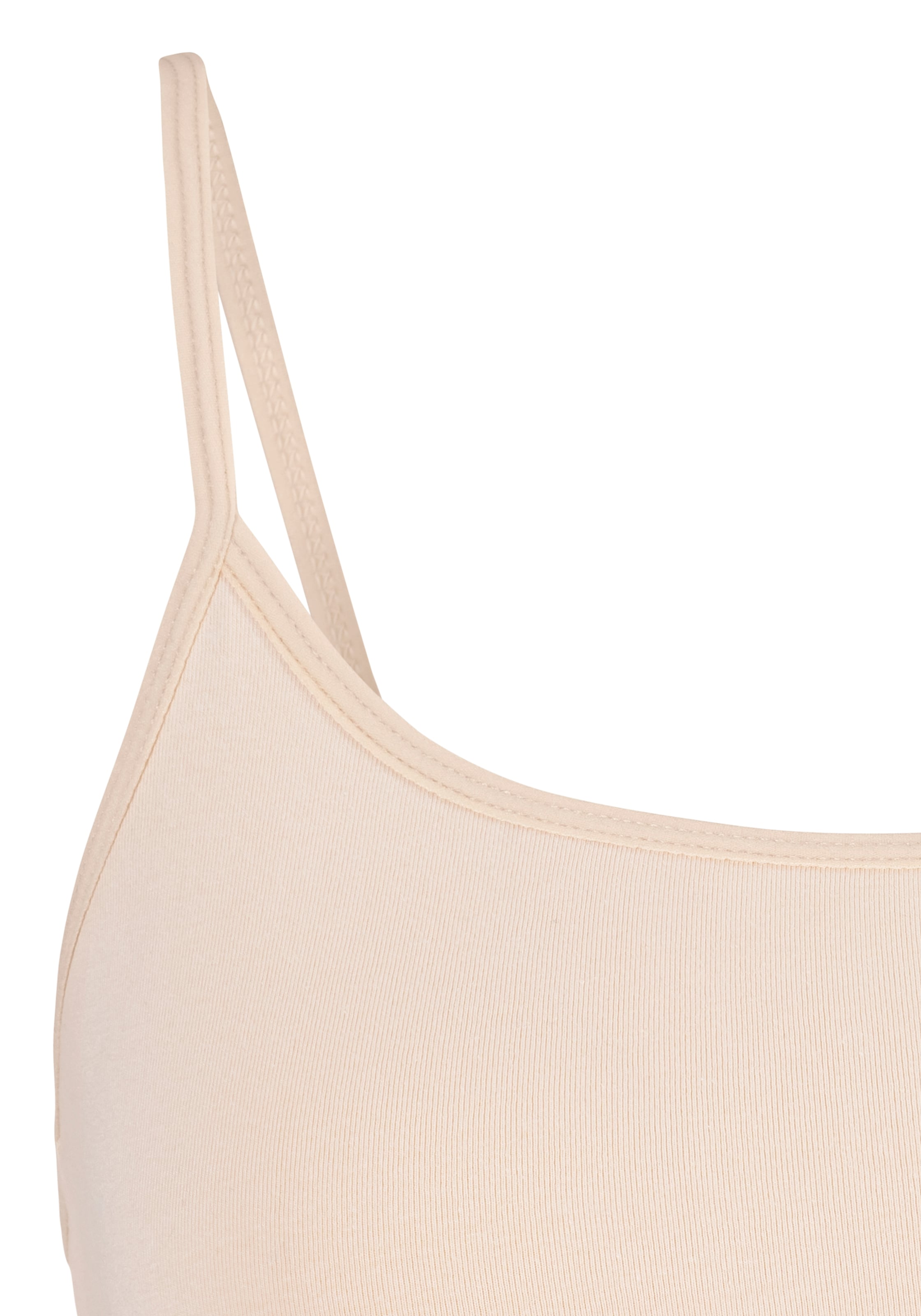 LASCANA Bustier, aus elastischer Baumwolle