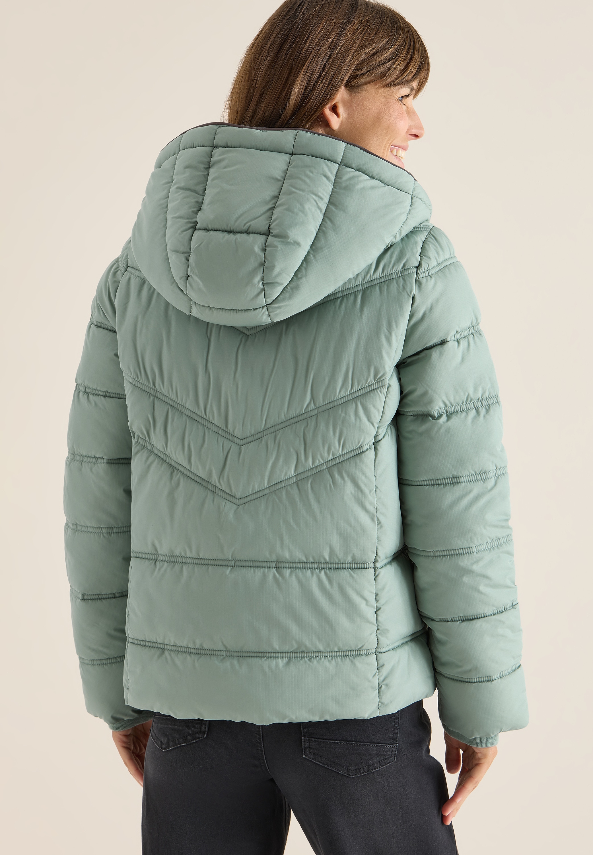 Cecil Steppjacke, mit Kapuze, mit Kapuze