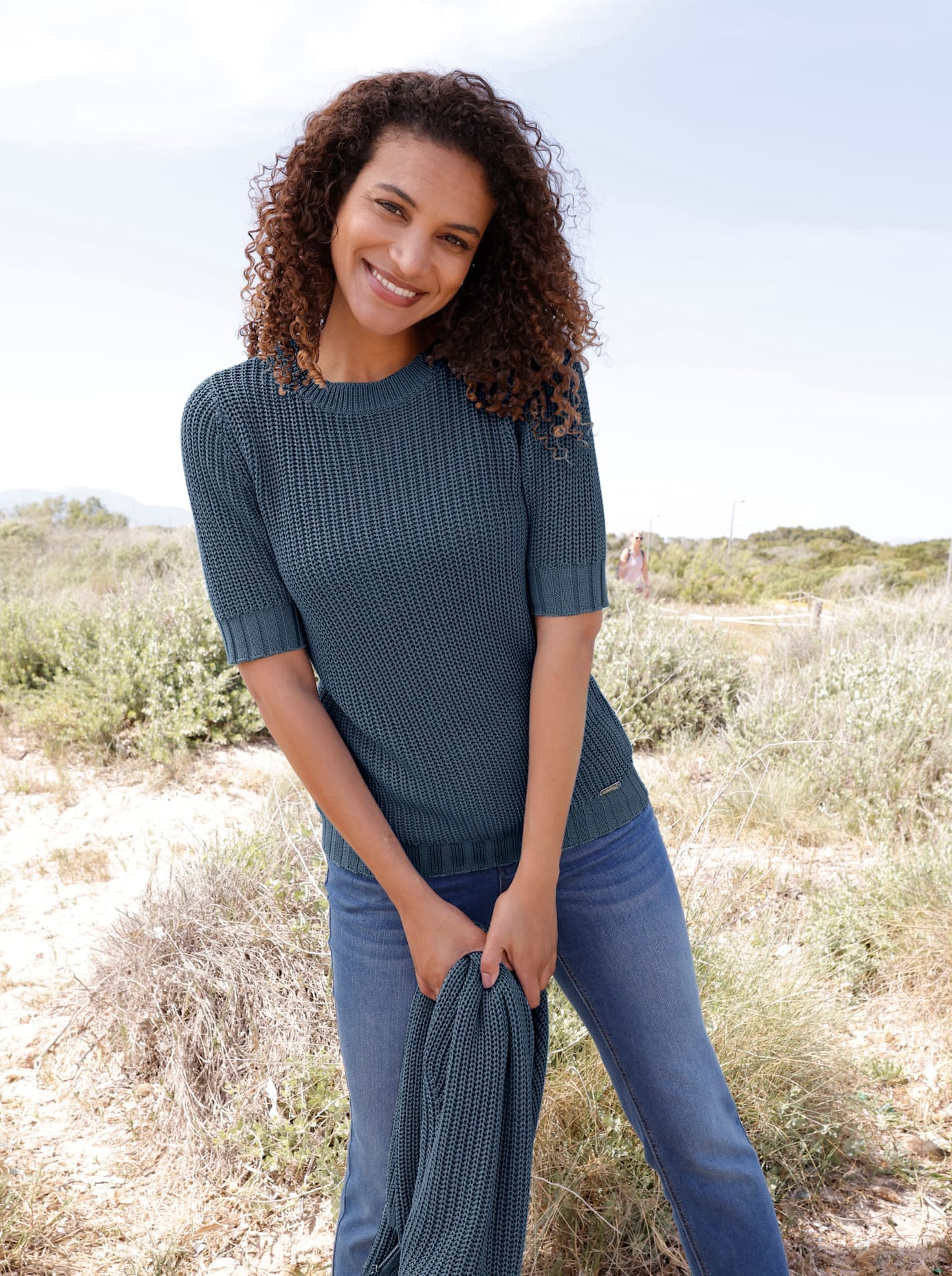 Casual Looks Kurzarmpullover "Kurzarm-Pullover"
