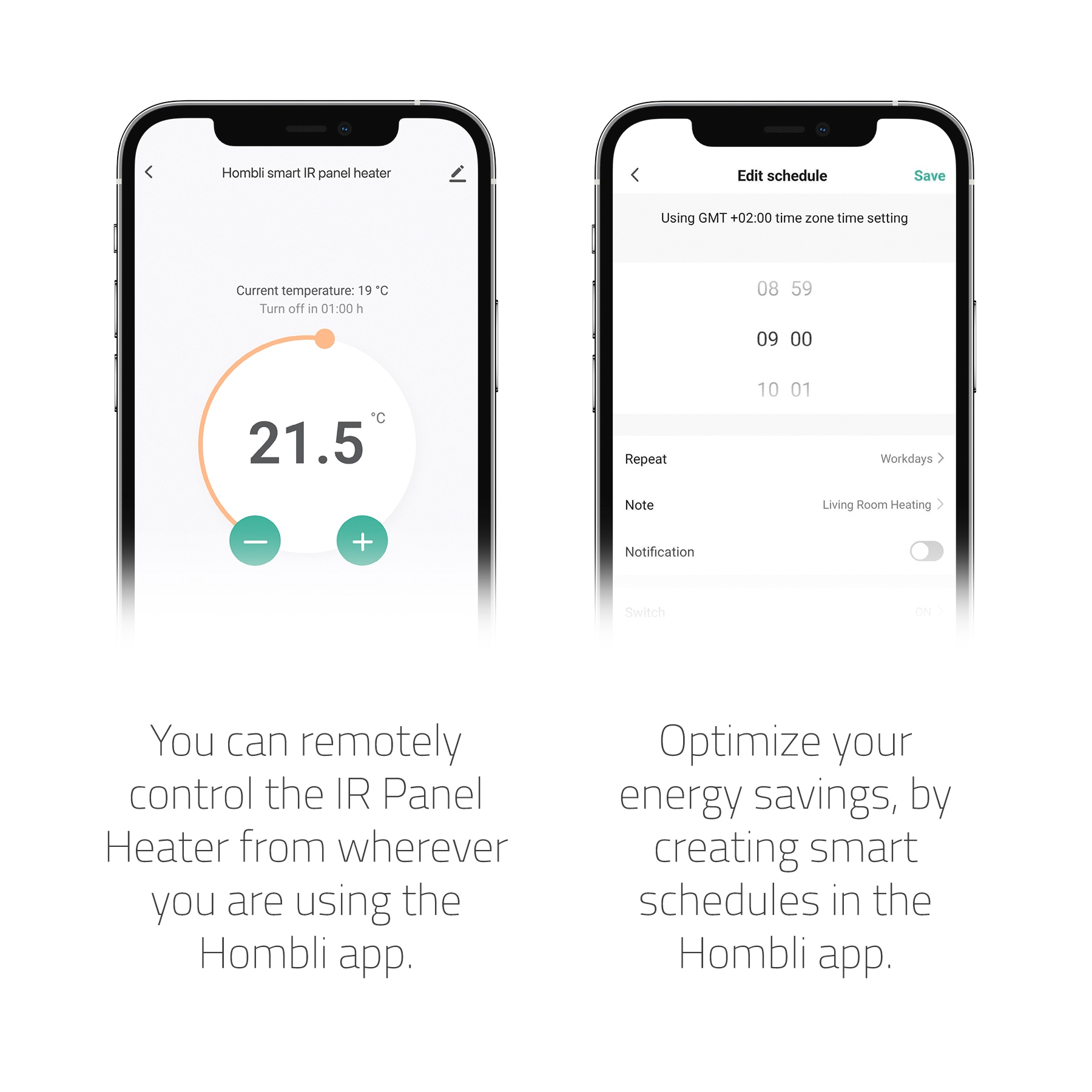 Hombli Smart-Home-Zubehör »smartes Infrarot Heizpanel, 700W«