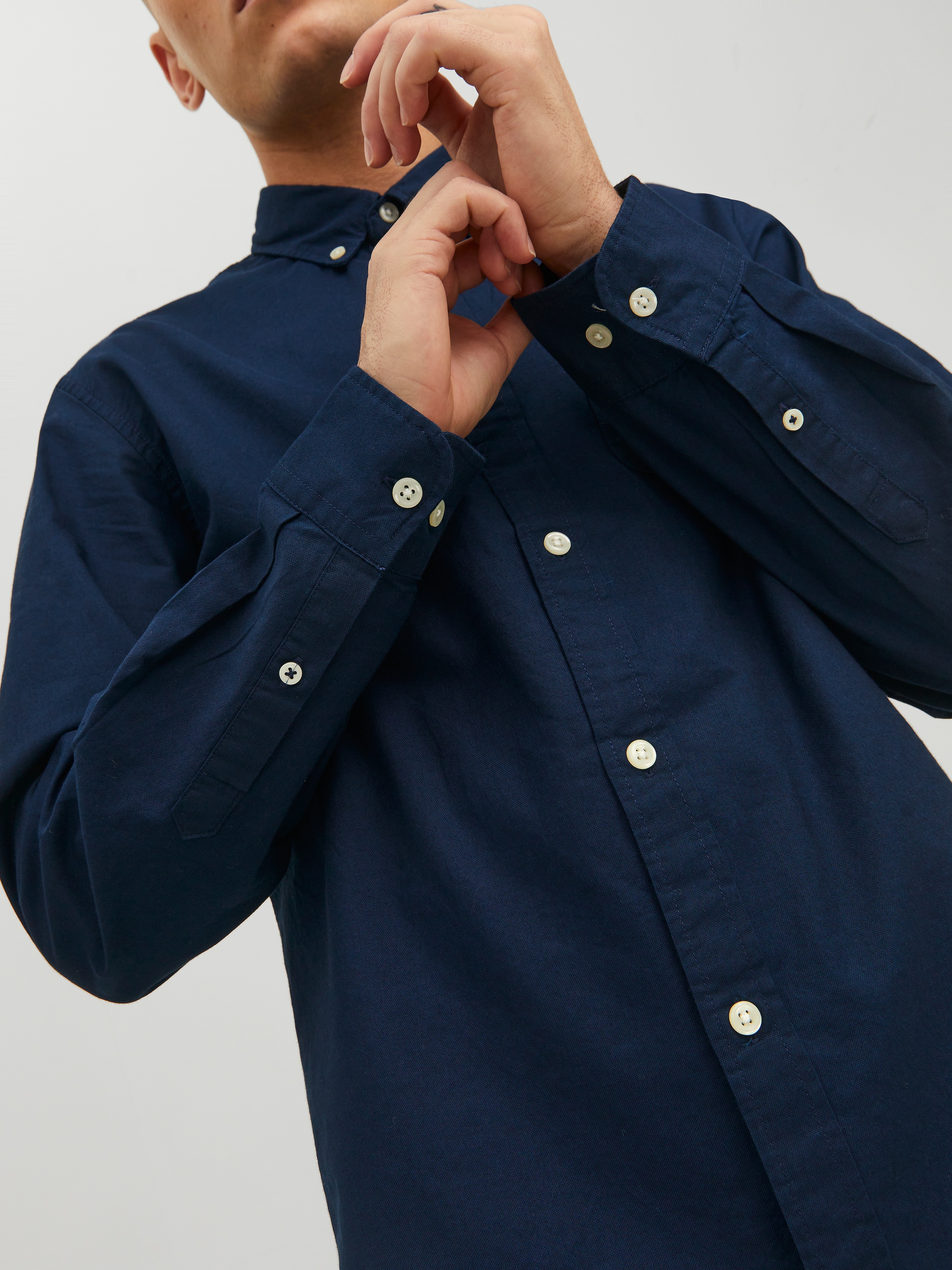 Jack & Jones Langarmhemd »OXFORD SHIRT«