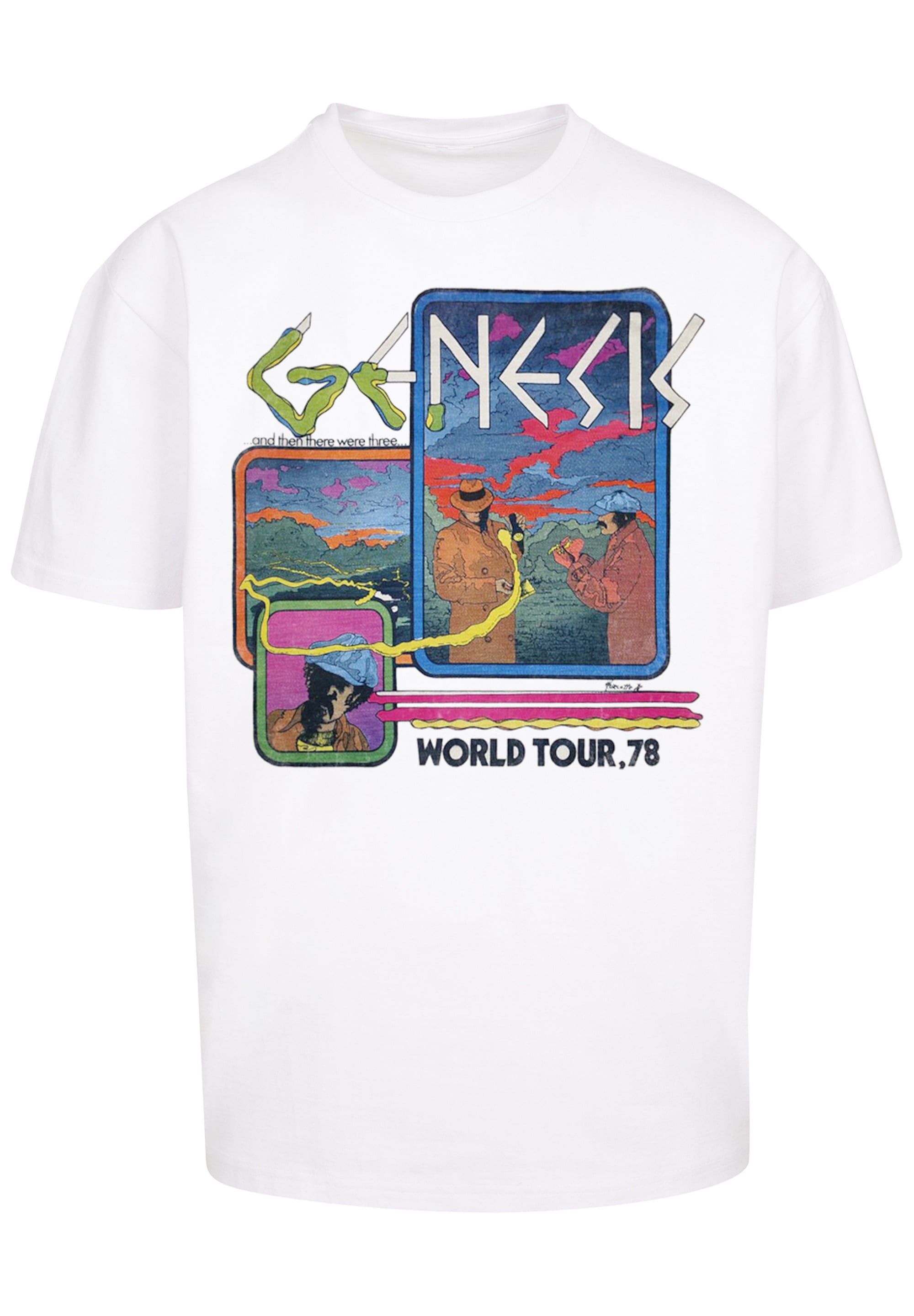 F4NT4STIC T-Shirt "Genesis Rock Music Band World Tour 78", Print günstig online kaufen