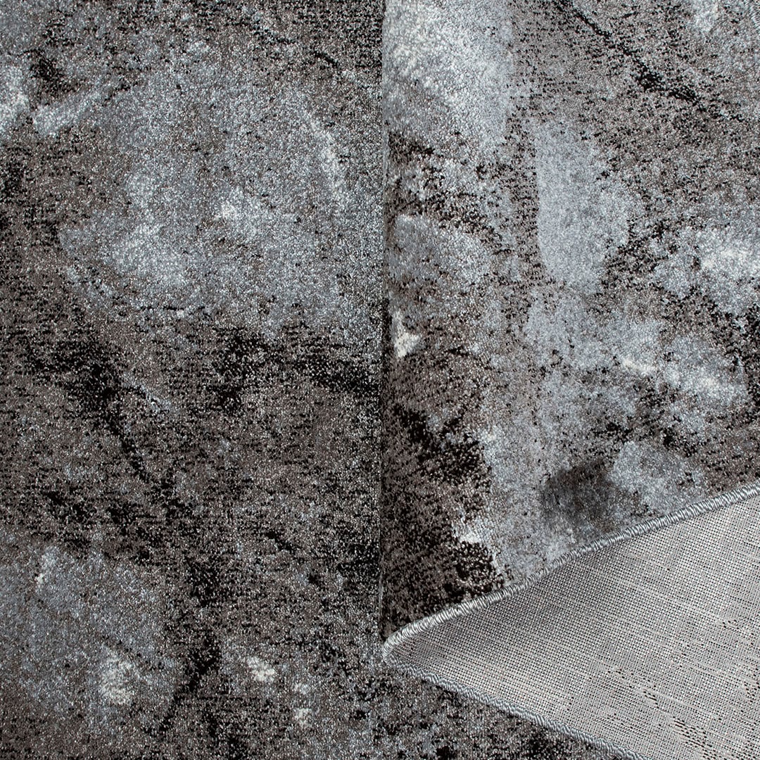 my home Teppich »Sonnenhang«, rechteckig, 9 mm Höhe, mit besonders weichem Flor, Kurzflor, modernes Marmor Design