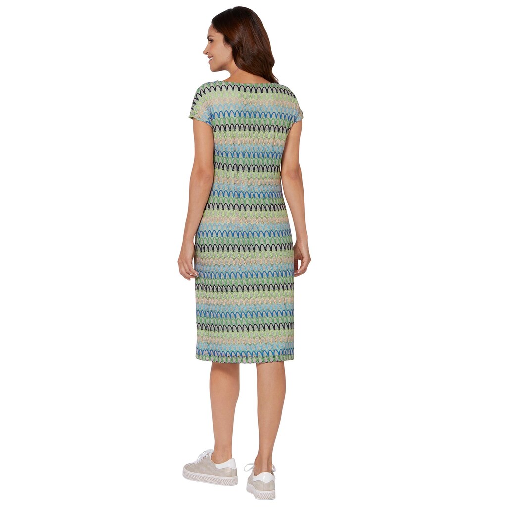 Inspirationen Shirtkleid »Jacquard-Kleid«