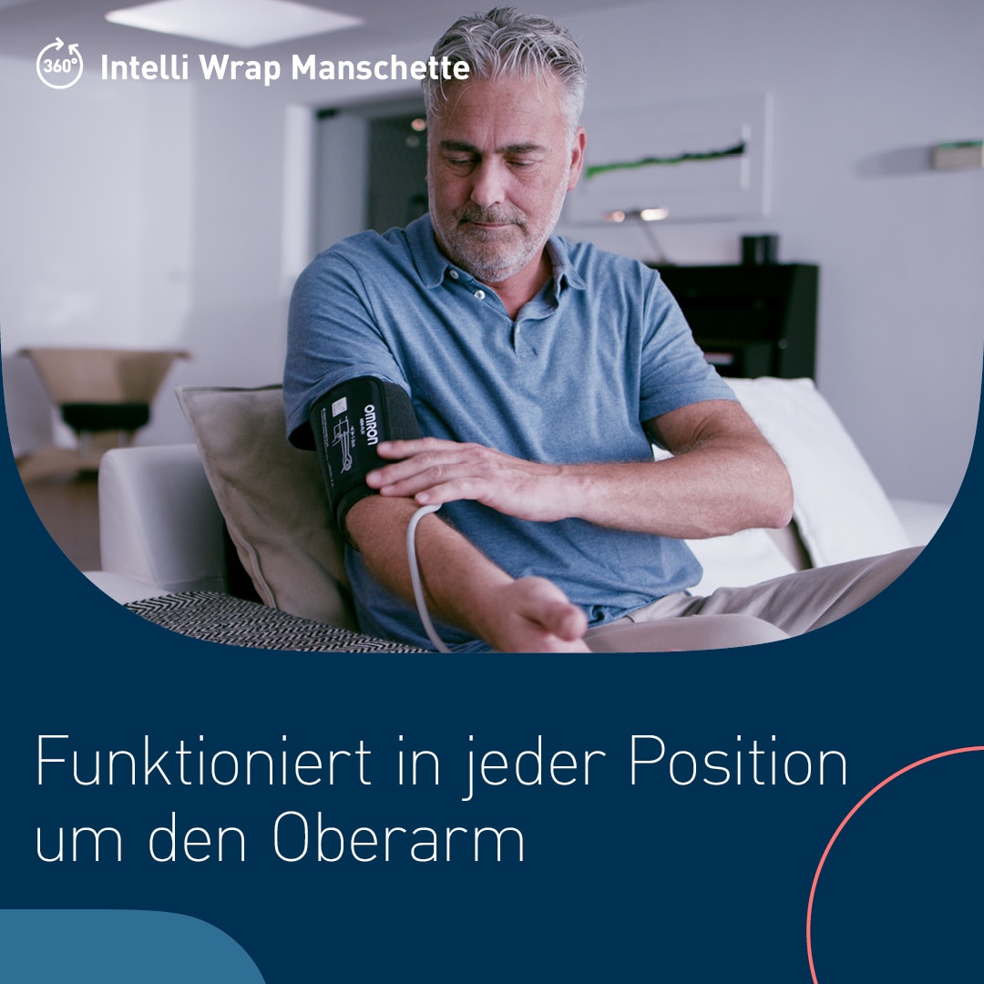 Omron Oberarm-Blutdruckmessgerät »X3 Comfort« mit Bluthochdruckindikator