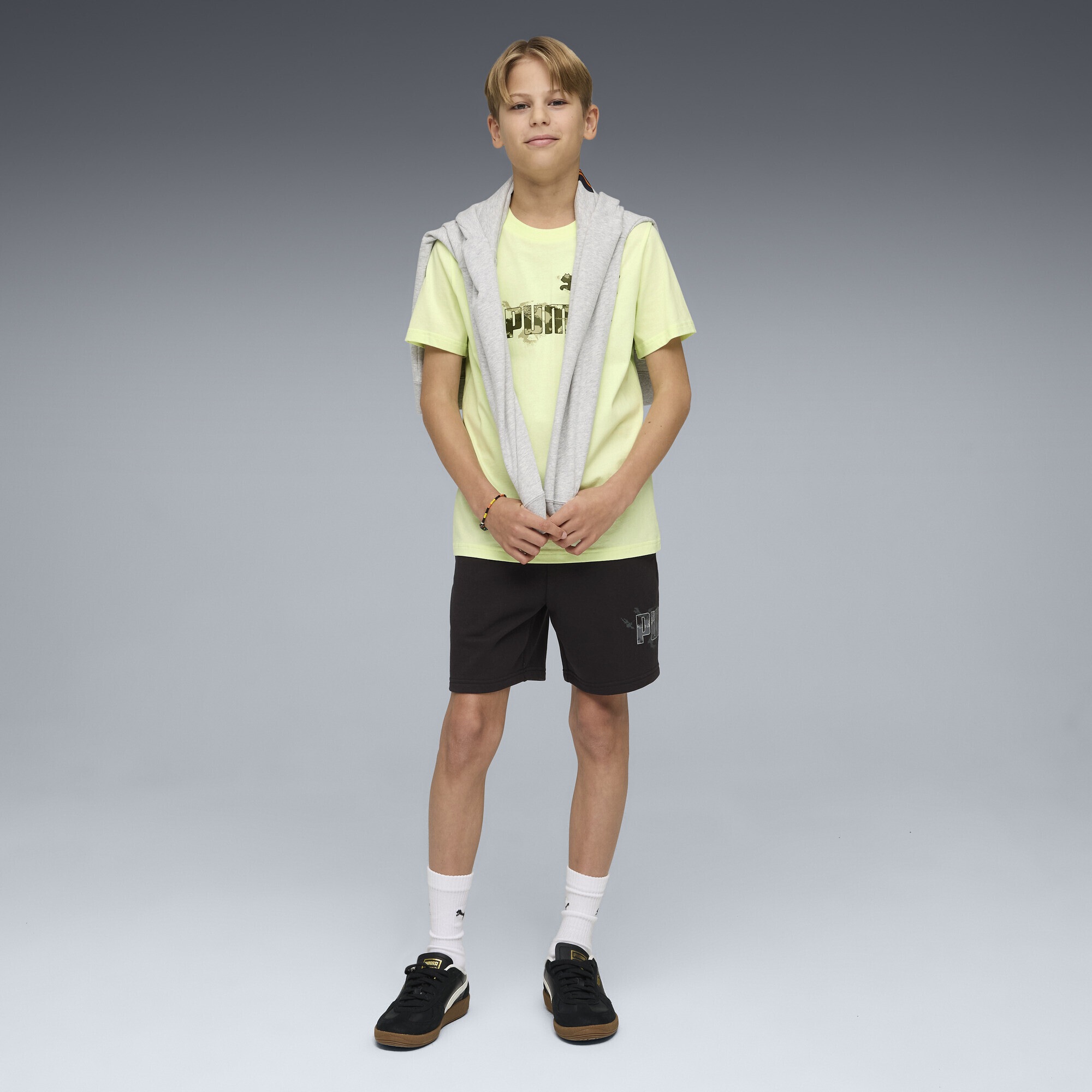 PUMA Sporthose »Essentials Camo Shorts Jungen«