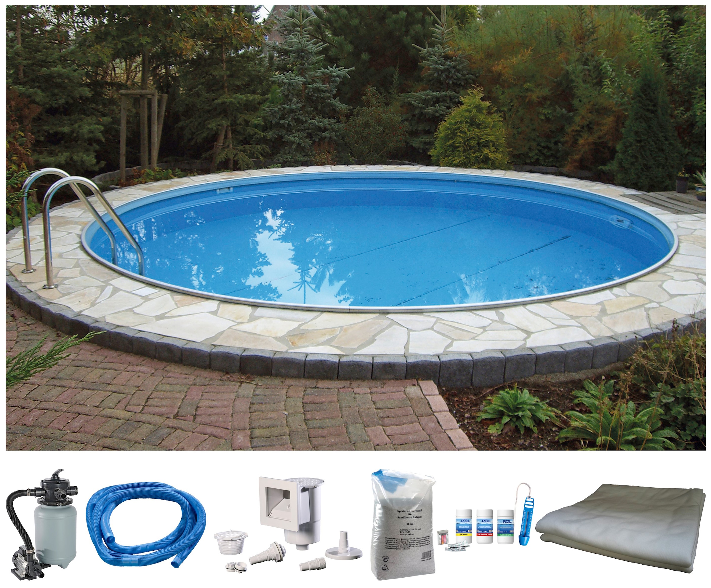 my POOL BWT My baseinas BWT apvalus baseinas »HOLI...