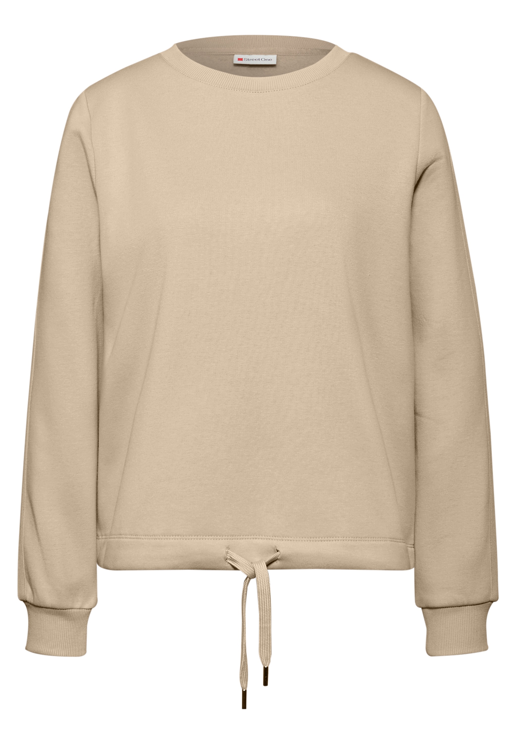 STREET ONE Sweatshirt, mit Tunnelzug am Saum
