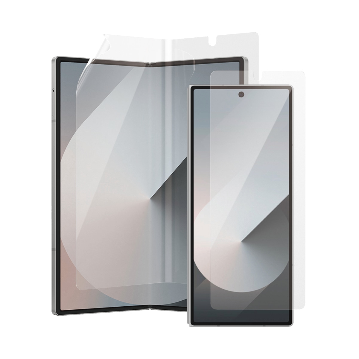 CARE by PanzerGlass Displayschutzglas »Ultra-Wide Fit Screen Protector« für Samsung Galaxy Z Fold7 Displayschutzfolie, Schutzfolie, Bildschirmschutz, kratz- & stoßfest