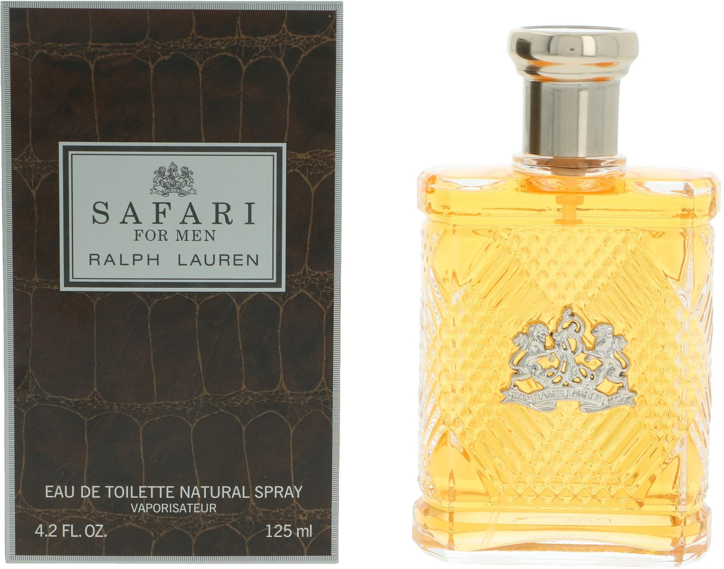 Ralph Lauren Eau de Toilette »Safari«, Zitrischer Herrenduft mit Bergamotte, Vetiver, Sandelholz & Lavendel.