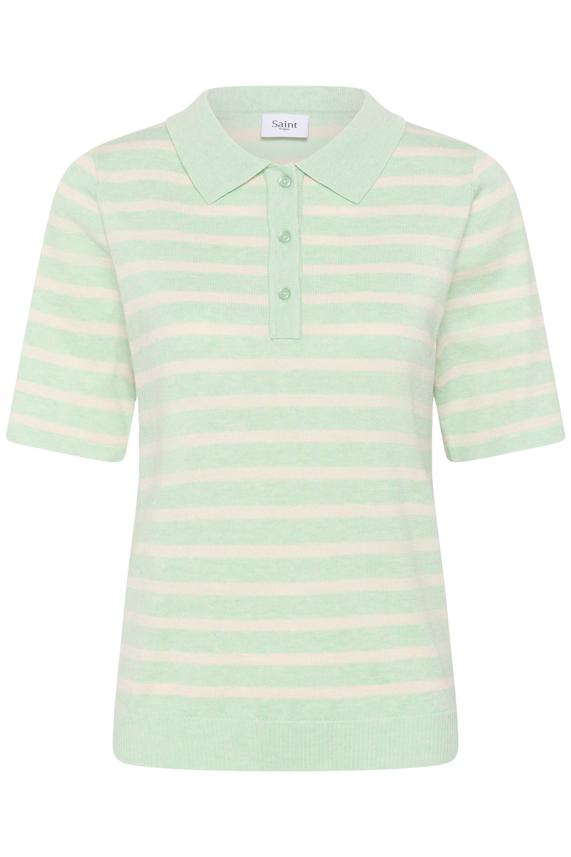 Saint Tropez Kurzarmbluse "Damen Kurzarm-Bluse MilaSZ"