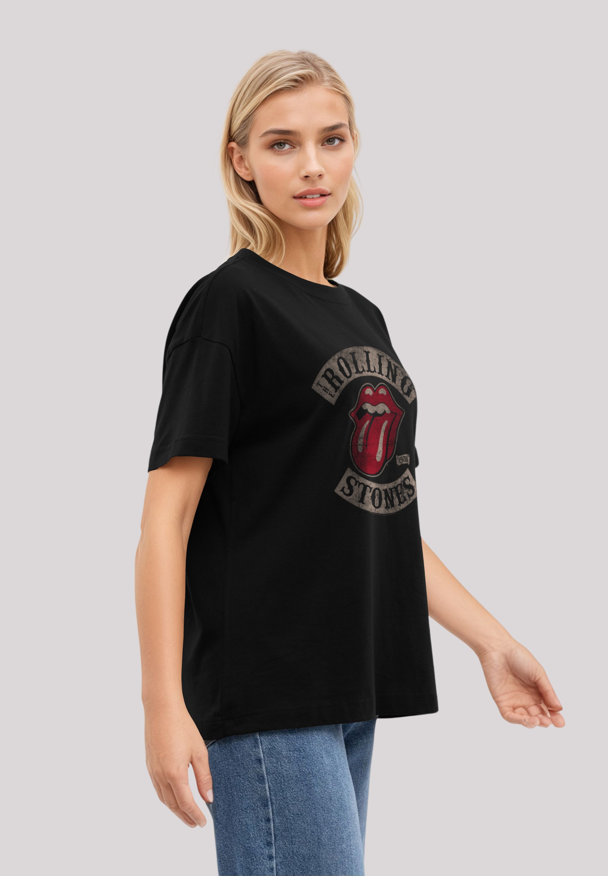 F4NT4STIC T-Shirt »The Rolling Stones Tour '78« Premium Qualität Streetwear