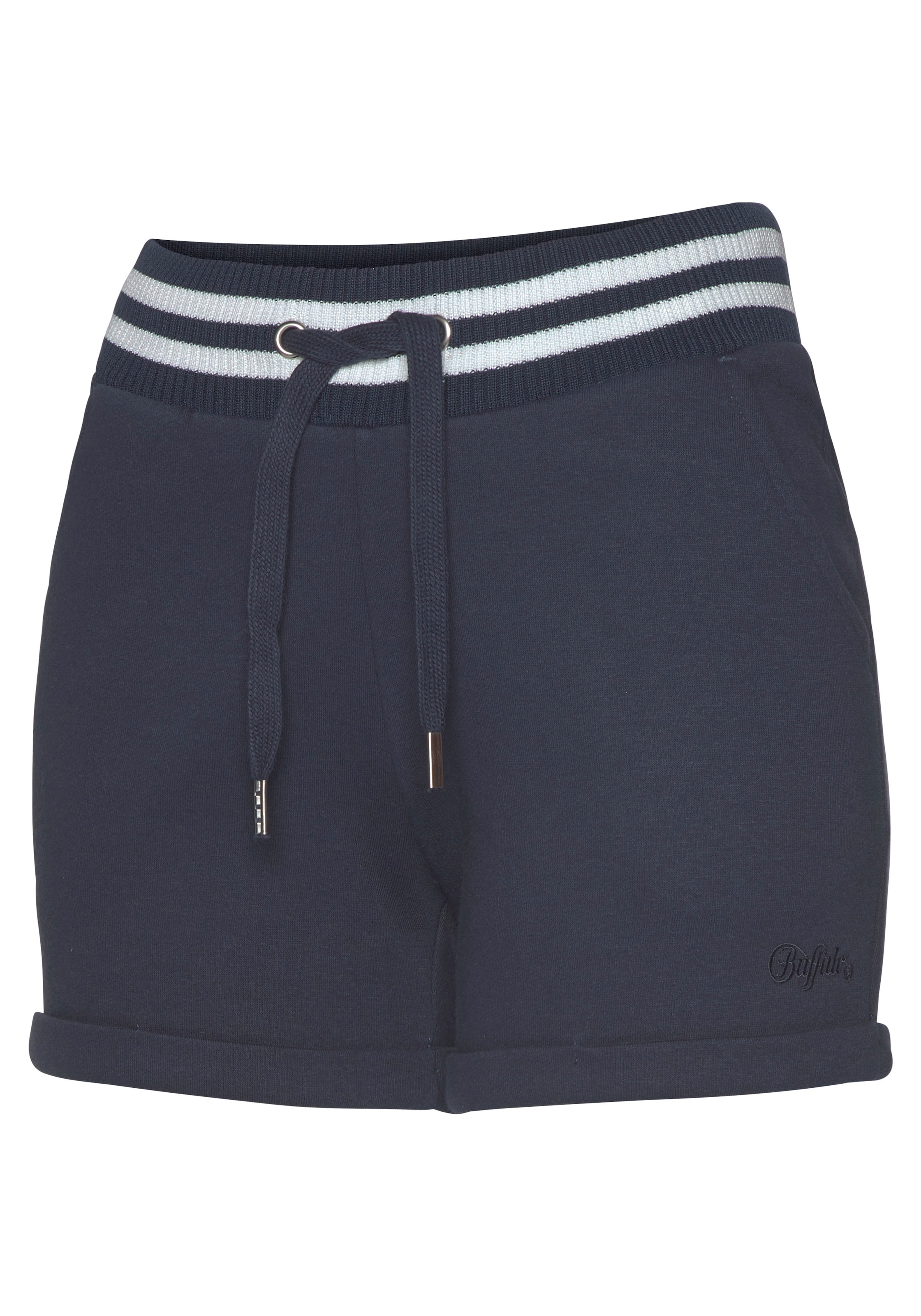 Buffalo Sweatshorts, mit Logostickerei und seitlichen Taschen, Loungeanzug