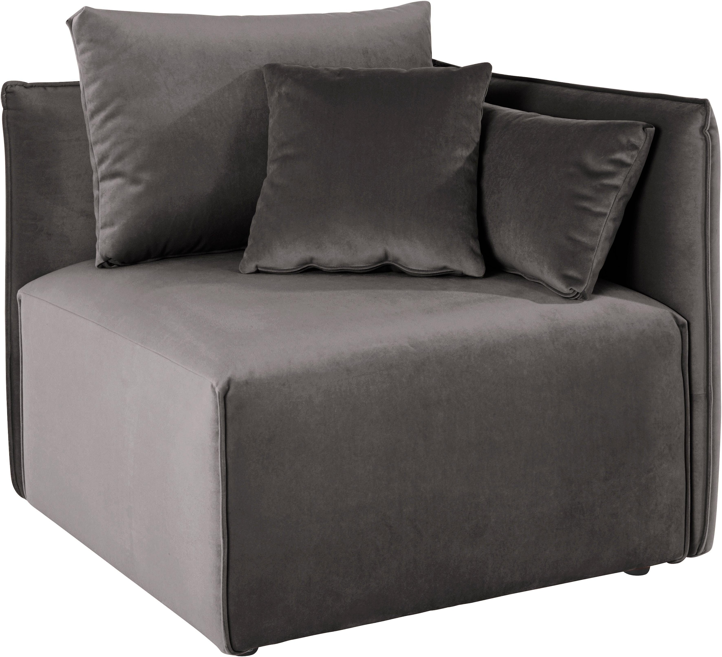 andas Sofa-Eckelement "Nöre", (1 St.), Modul - zum Zusammenstellen; in vielen Bezugsqualitäten und Farben