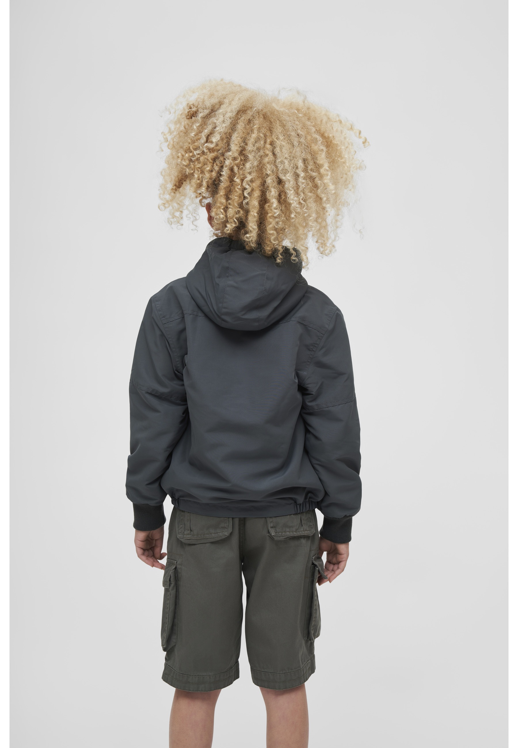 Brandit Allwetterjacke »Brandit Unisex Kids Windbreaker Frontzip« 1 Stk. tlg. mit Kapuze