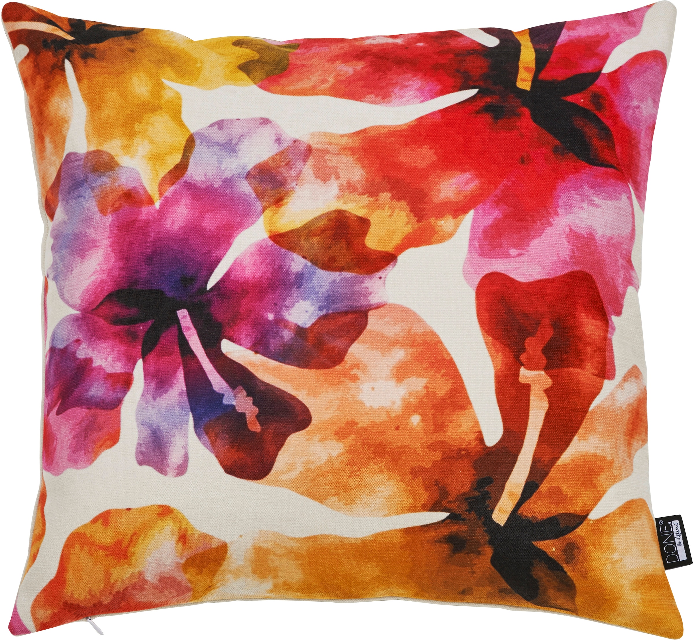 done. Dekokissen "HIBISCUS" Bedruckt