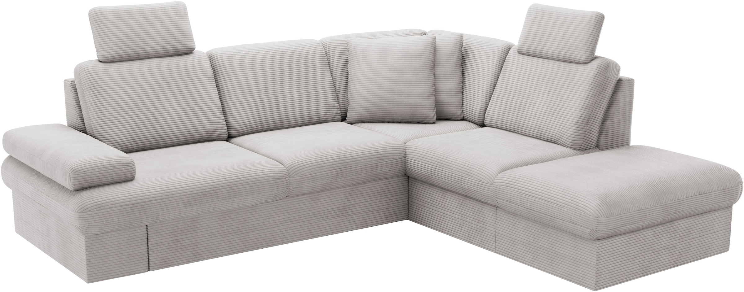 sit&more Ecksofa »Moreno«, mit Armteilverstellung,wahlweise mit Bettfunktion