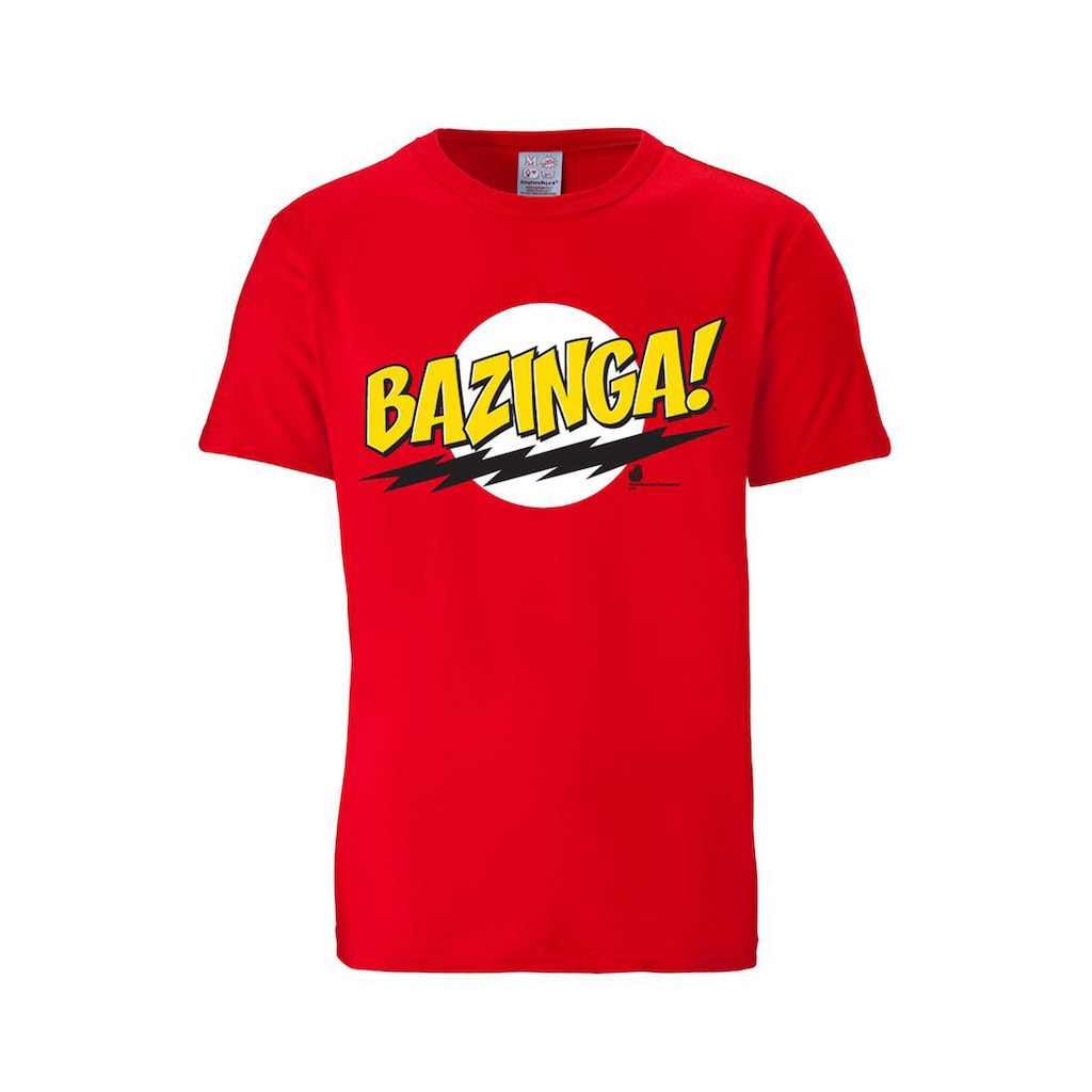 LOGOSHIRT T-Shirt »Bazinga«