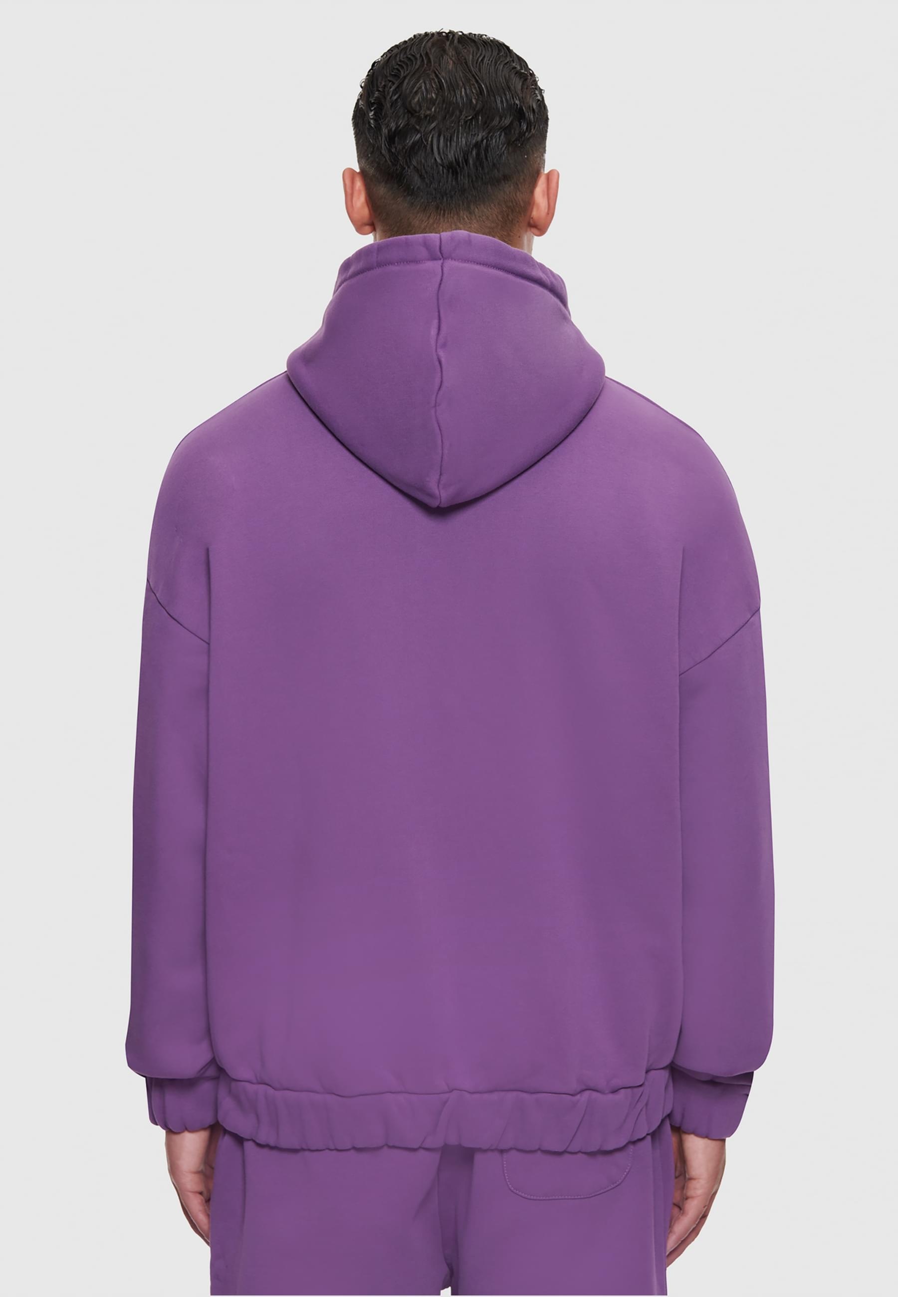 Dropsize Sweatjacke »Dropsize Herren Bazix Republiq Super Heavy Blank Zip-Hoodie«