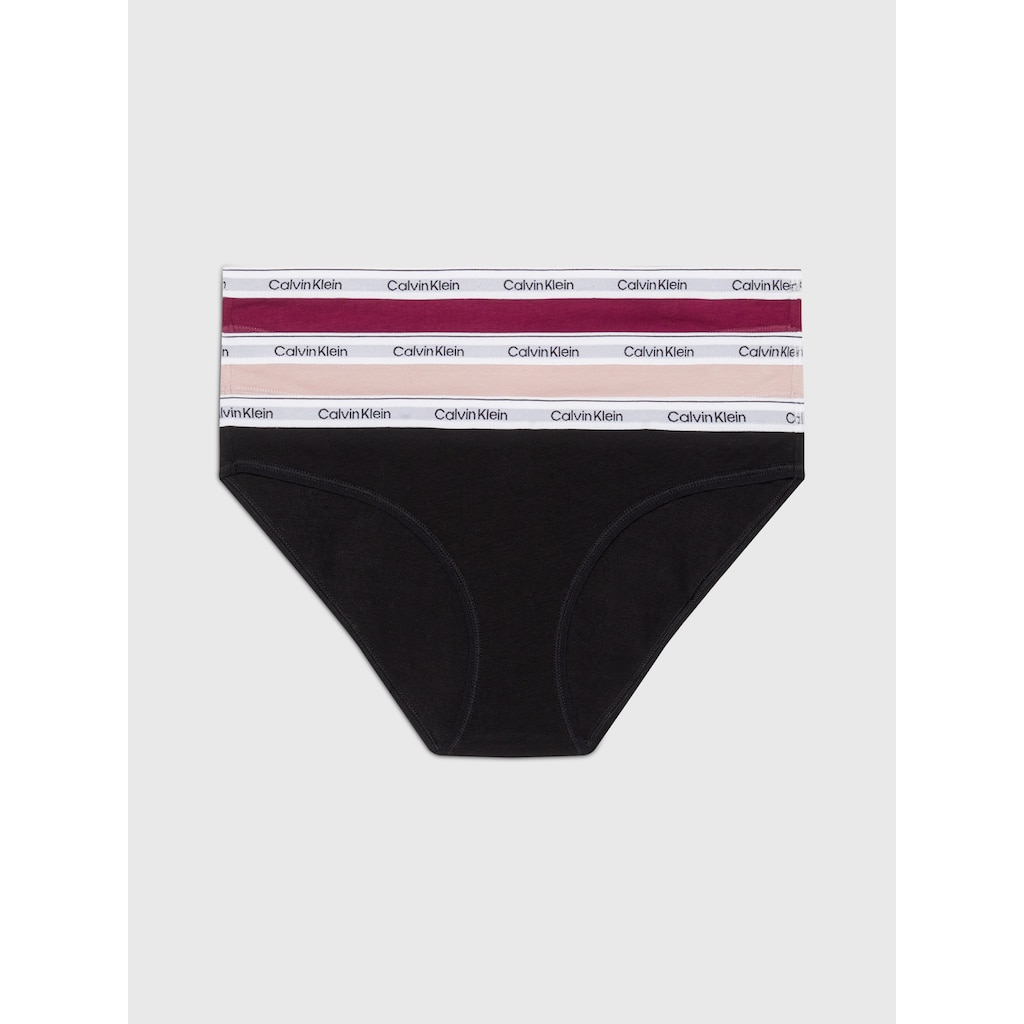 Calvin Klein Underwear Bikinislip »3 PACK BIKINI (LOW-RISE)«, (Packung, 3 St., 3er-Pack)