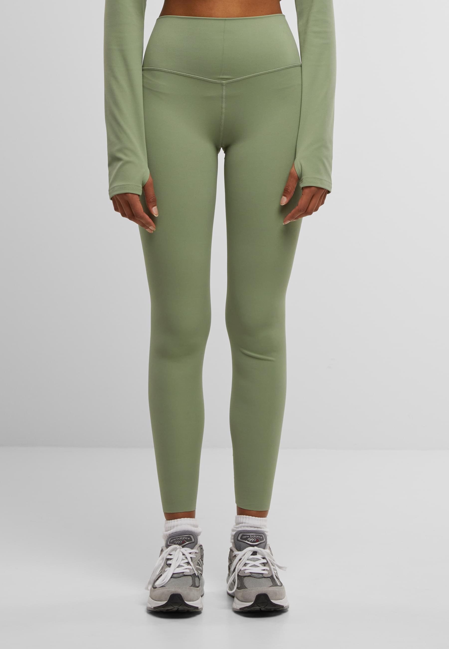 URBAN CLASSICS Leggings »Urban Classics Ladies Sports Leggings Ladies Sports Leggings«, (1 tlg.)