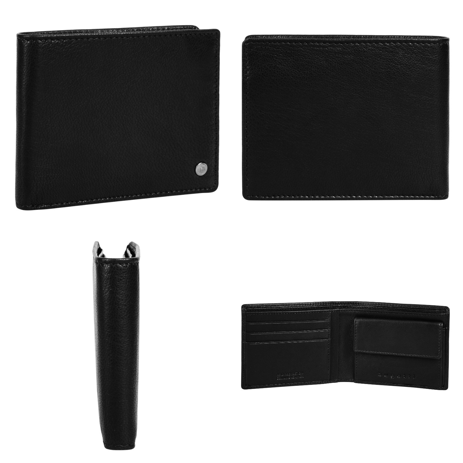 bugatti Geldbörse "BLACK MAGIC", echt Leder günstig online kaufen