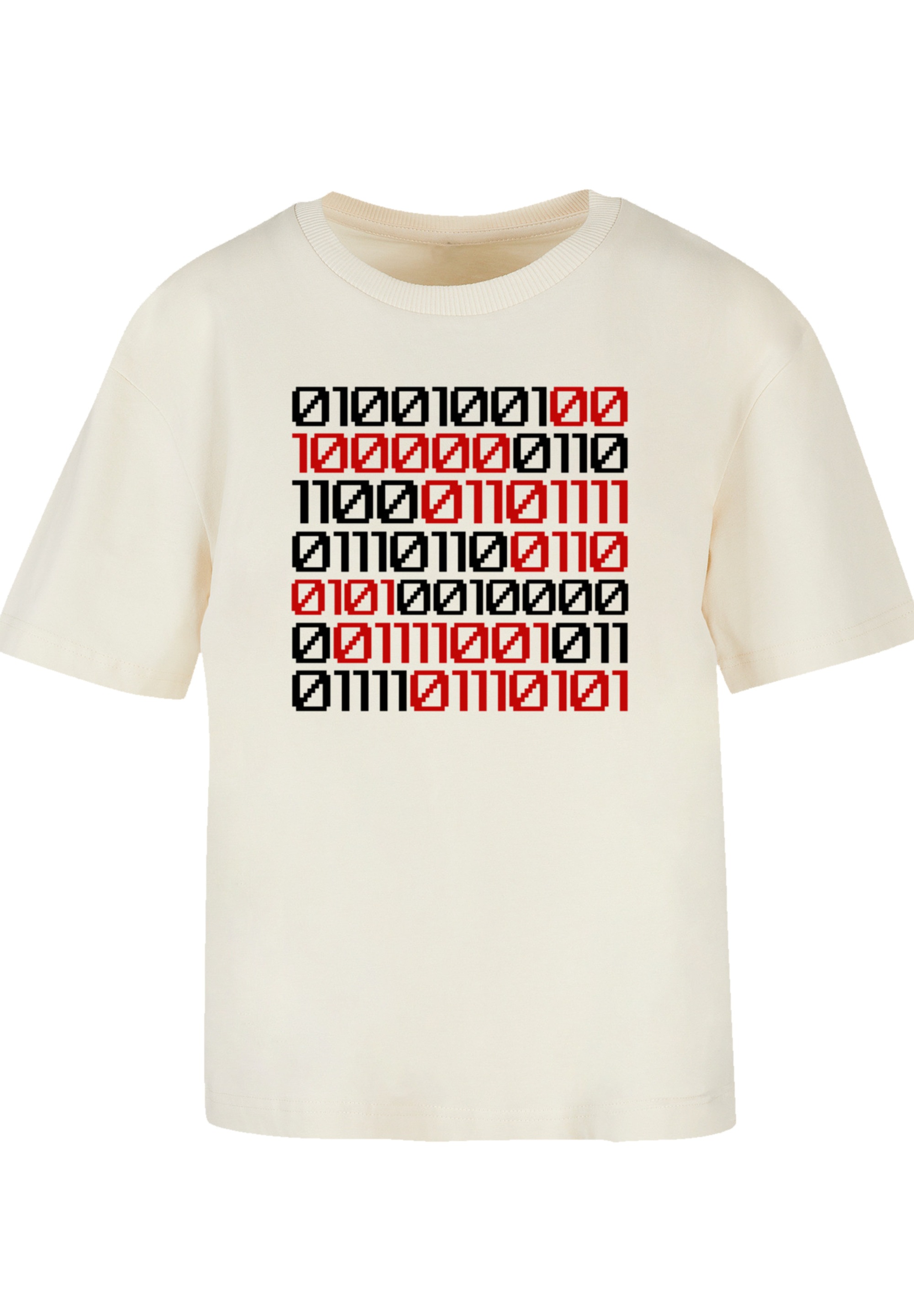 F4NT4STIC T-Shirt »I love you 01001001 Binary Code Valentinstag«, Premium Qualität