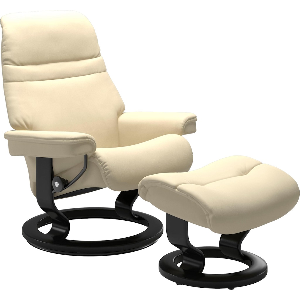 Stressless® Relaxsessel »Sunrise«, (Set, Relaxsessel mit Hocker)