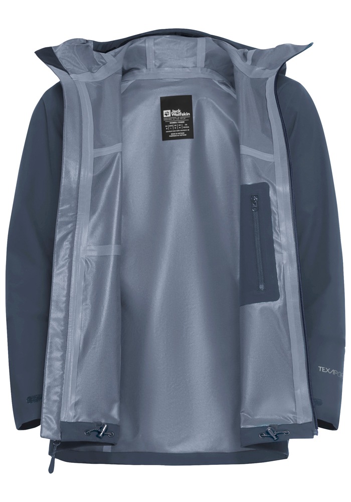 Jack Wolfskin Funktionsjacke »HIGHEST PEAK 3L JKT W«, mit Kapuze