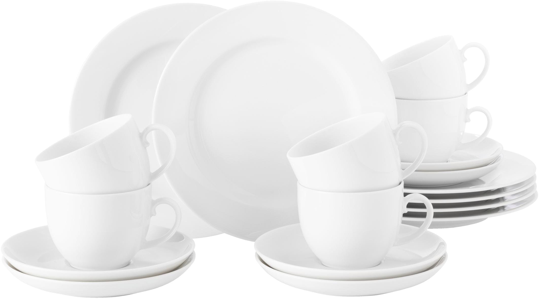 »Geschirr-Set Seltmann BAUR 6 18 | (Set, Kaffeeservice für Weiden Personen 18 Teile, Rondo«, tlg.),