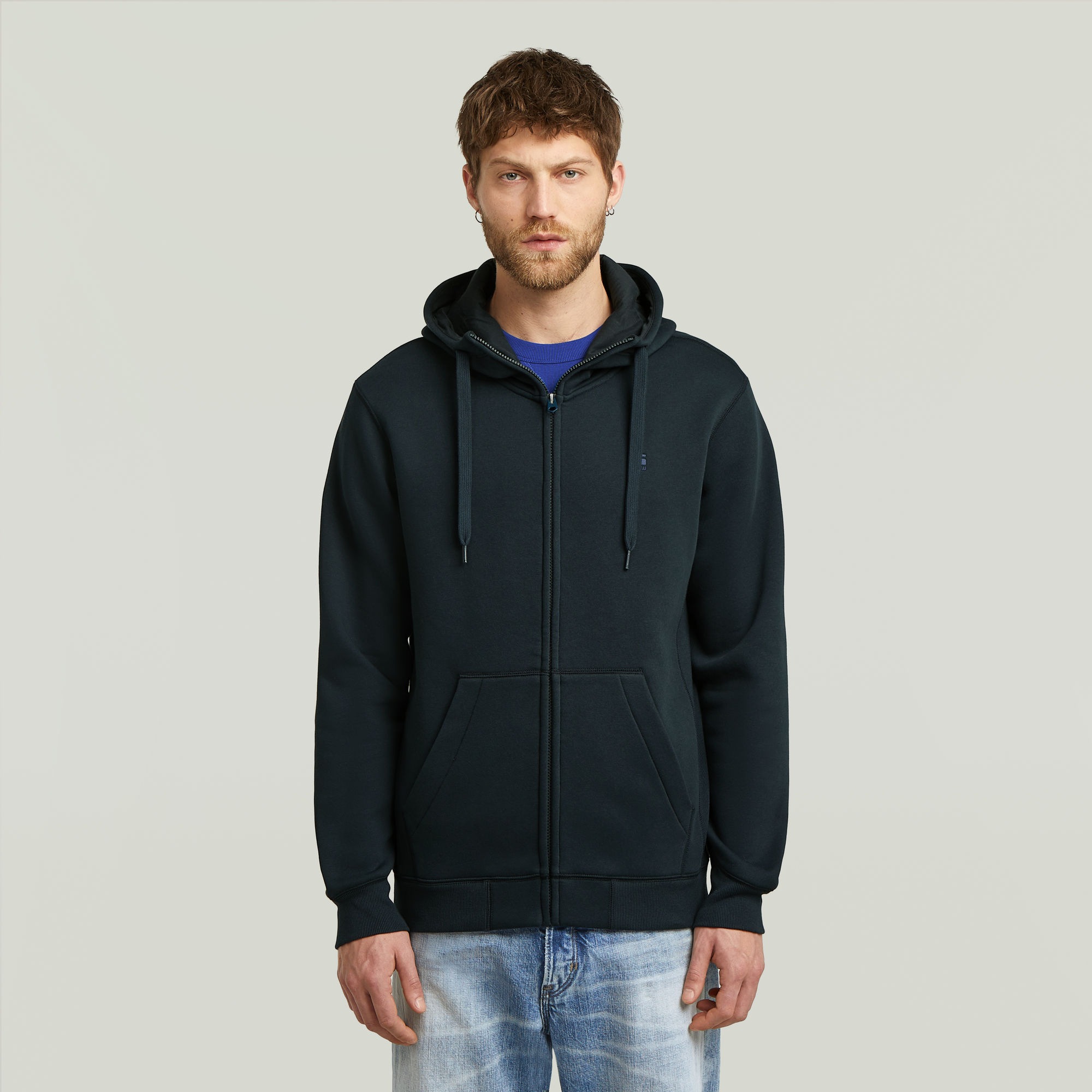 G-STAR "Premium Basic Hooded Zip Sweater" günstig online kaufen