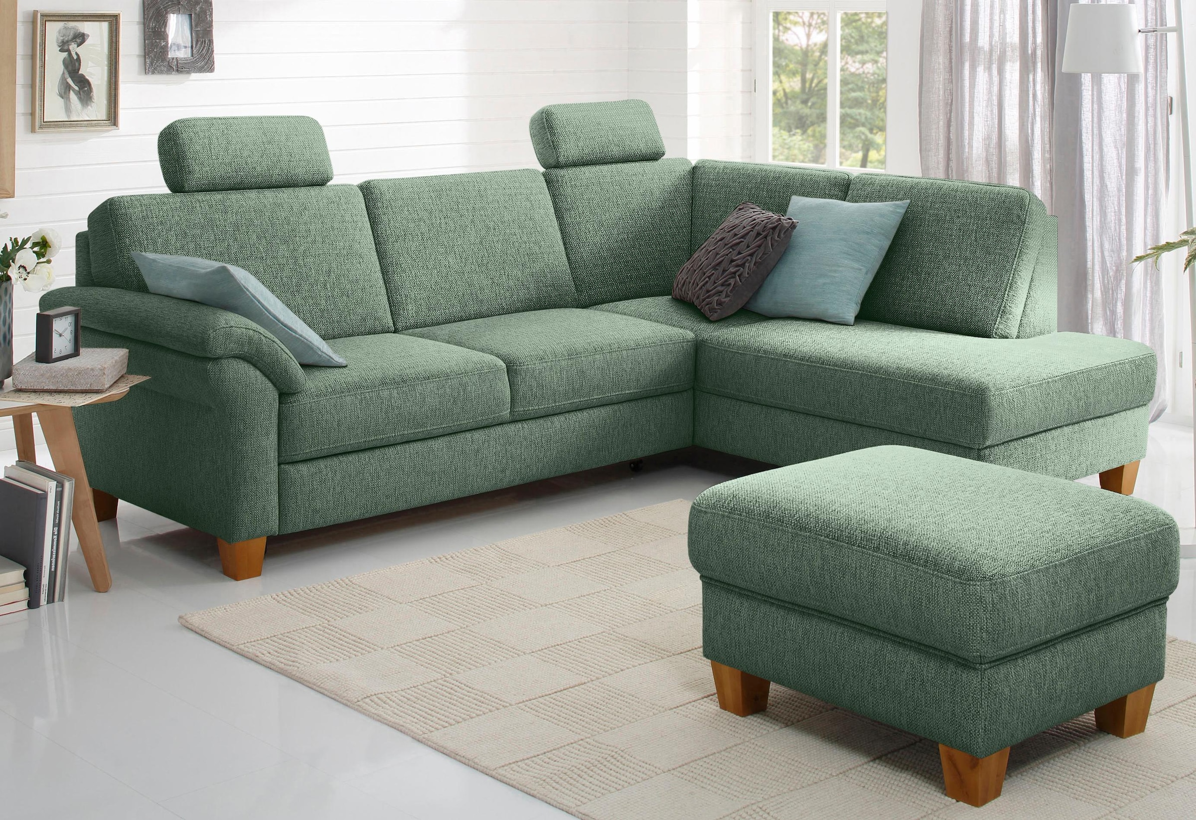 Home affaire Ecksofa "Borkum L-Form, B: 249 cm - OTTO. Verlässliche Qualitä günstig online kaufen