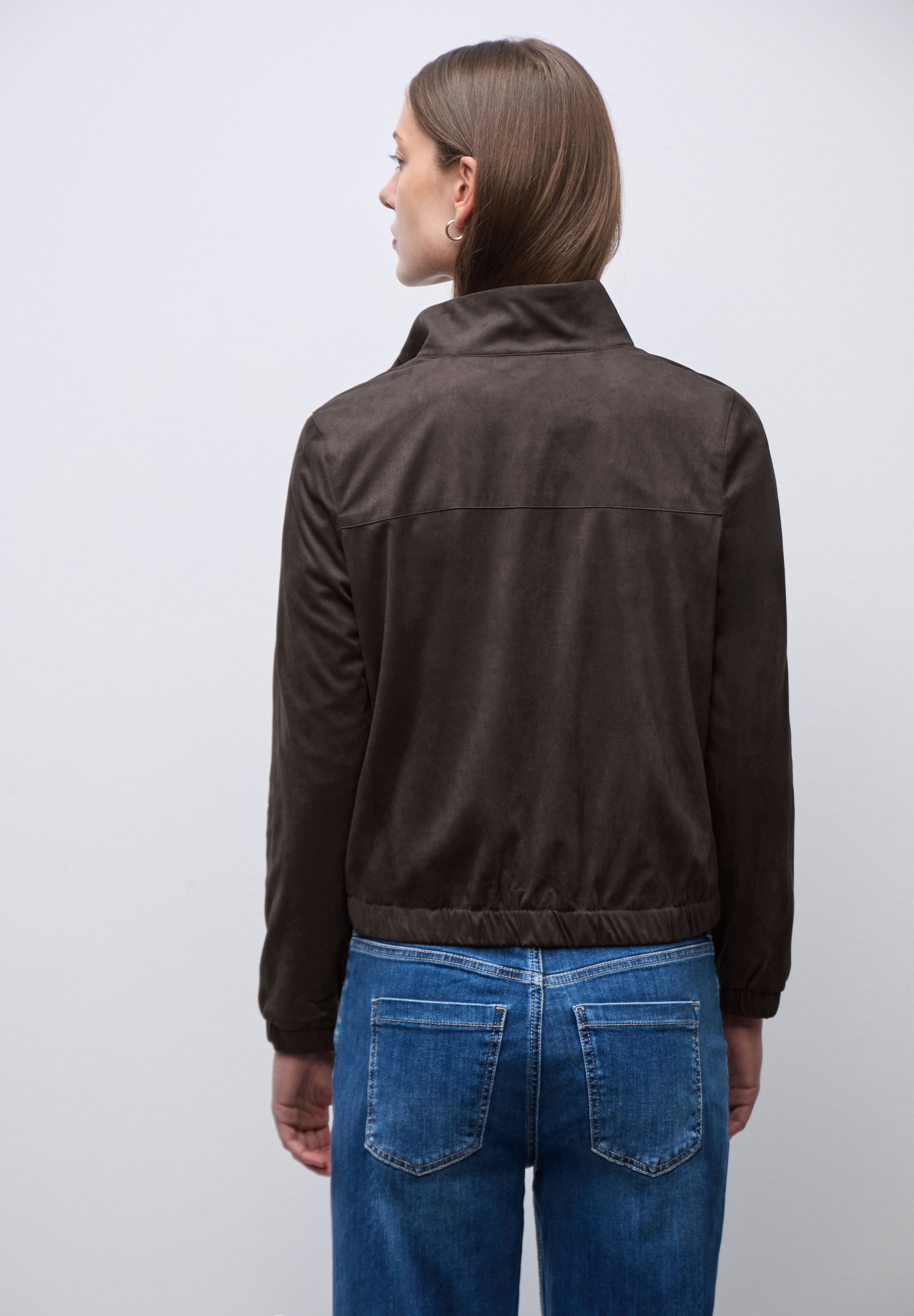 STREET ONE Kurzjacke ohne Kapuze mit Stehkragen günstig online kaufen