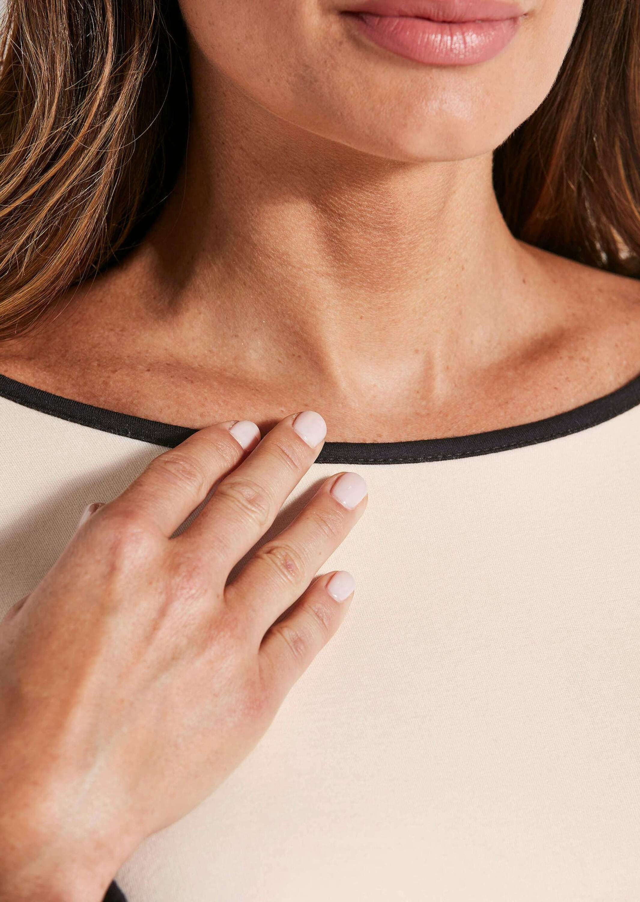 GOLDNER Hausanzug »Sweatshirt mit Viskoseanteil«