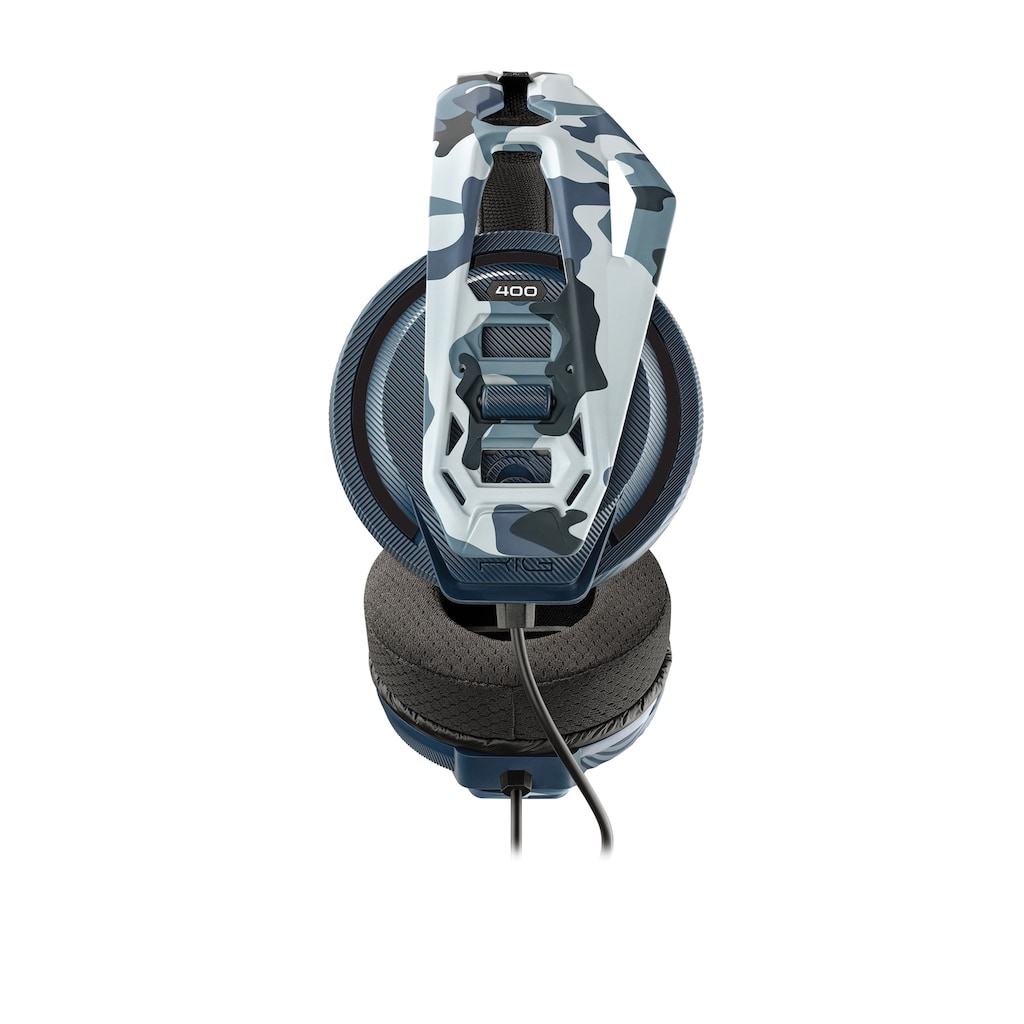 nacon Gaming-Headset »RIG 400HS Stereo-Gaming-Headset, blau, kabelgebunden«, Mikrofon abnehmbar