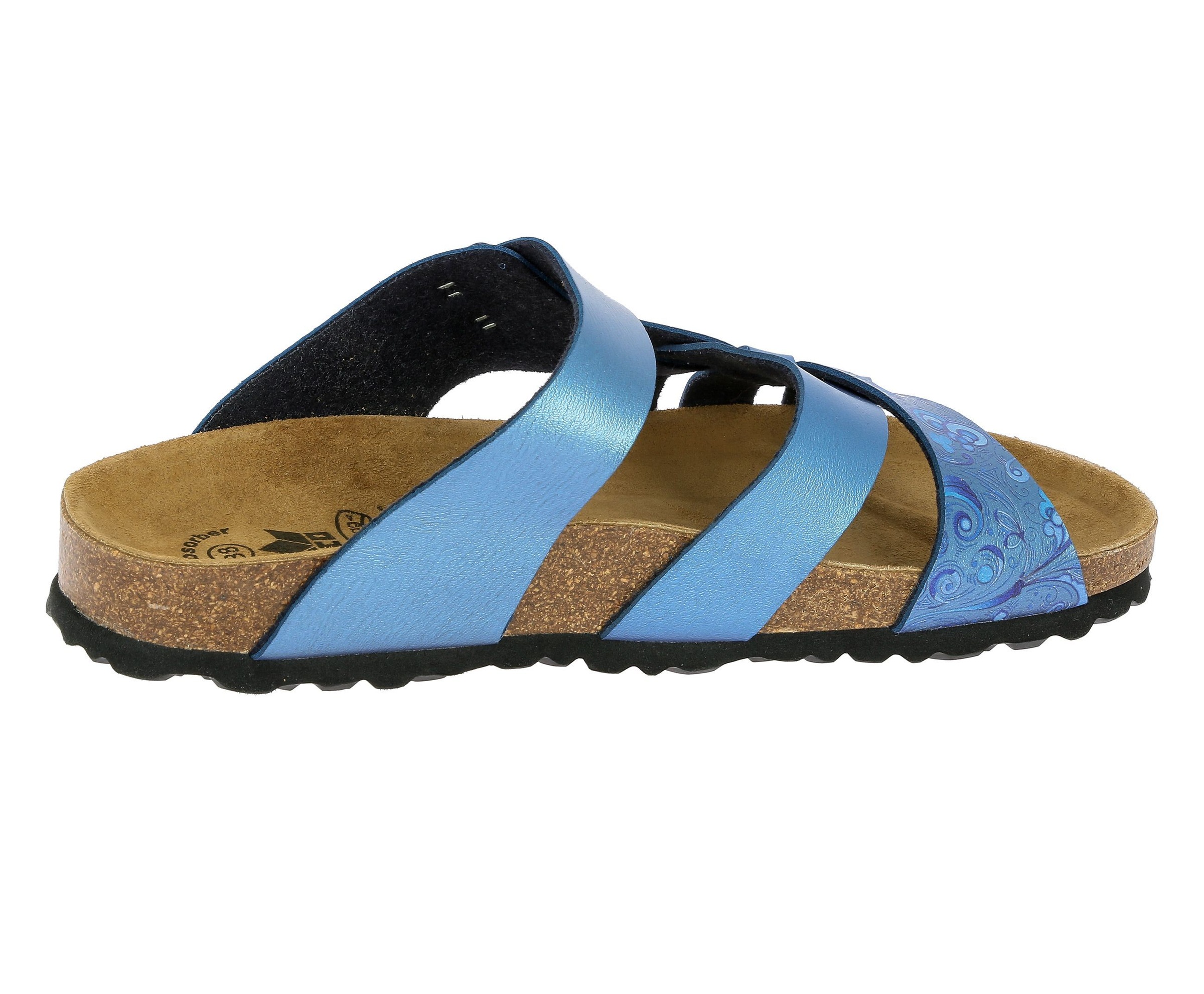 LICO Slipper Bioline Flora Blue 39 3